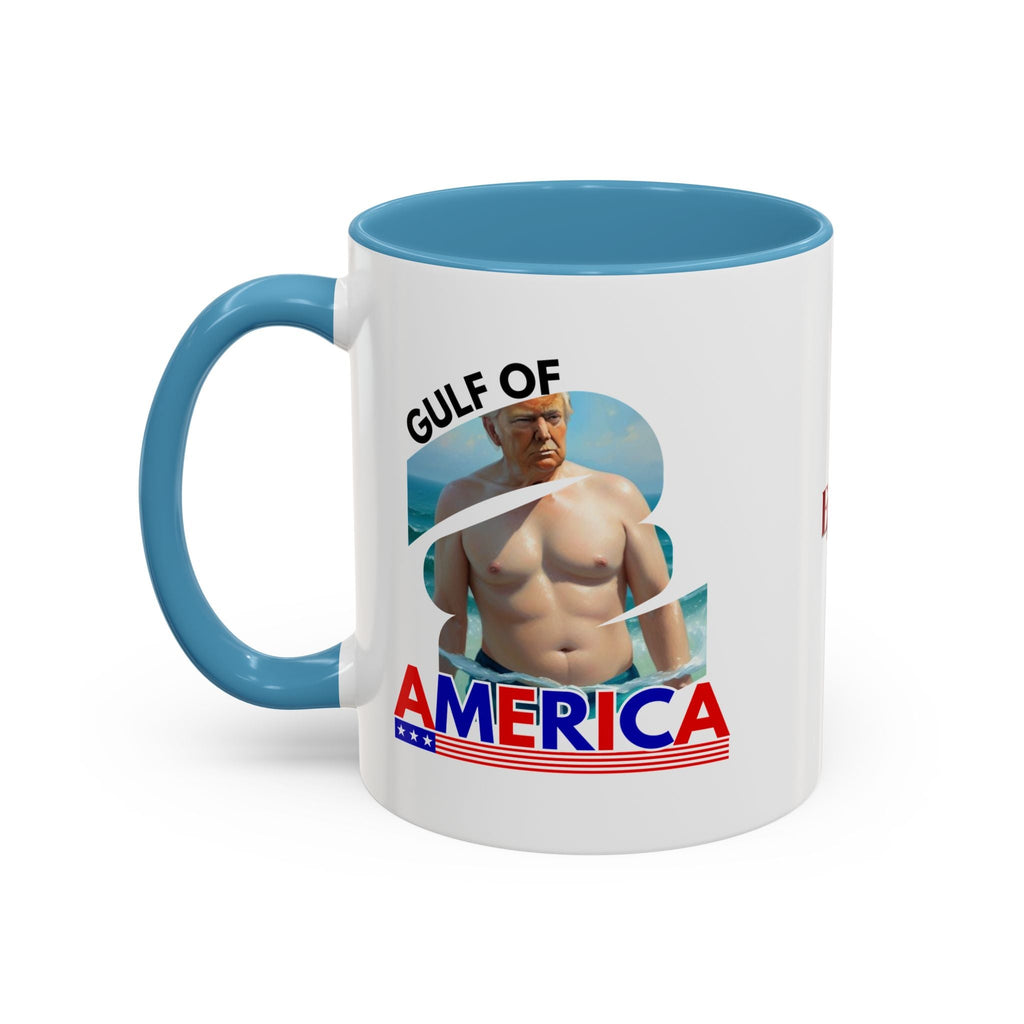 Trump's Gulf of America Accent Coffee Mug Printify