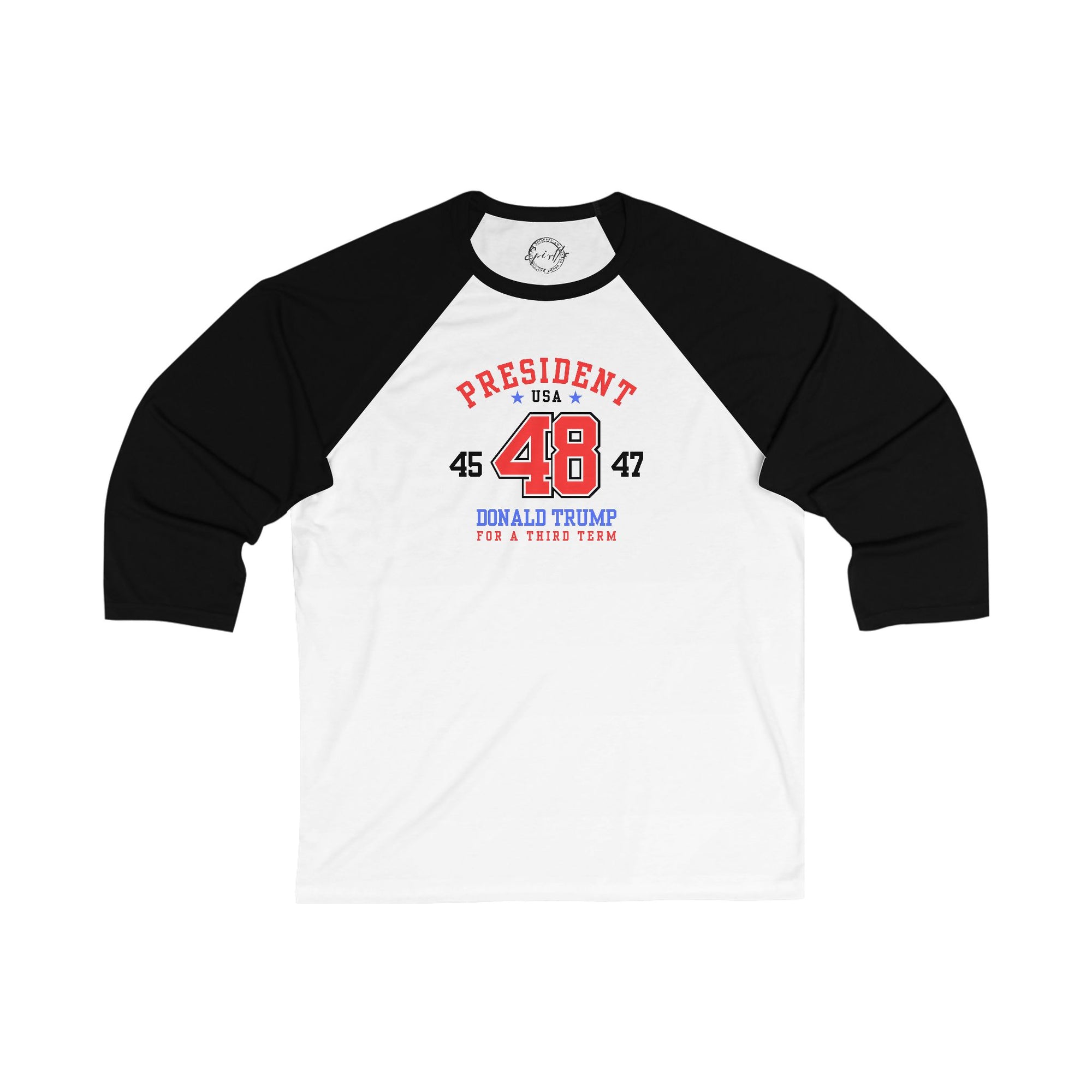 Patriotic Third Term Baseball Tee
