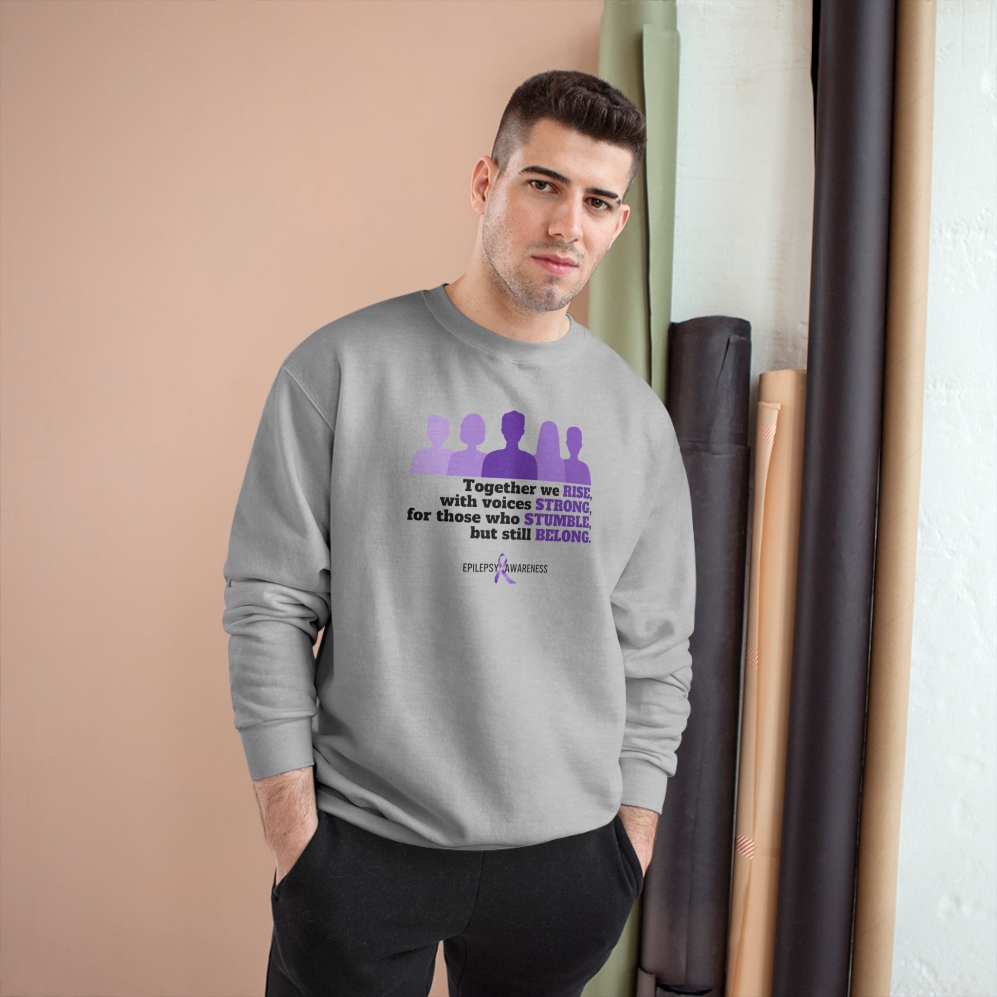 Together We Rise Champion Sweatshirt - EpiAl's Shop