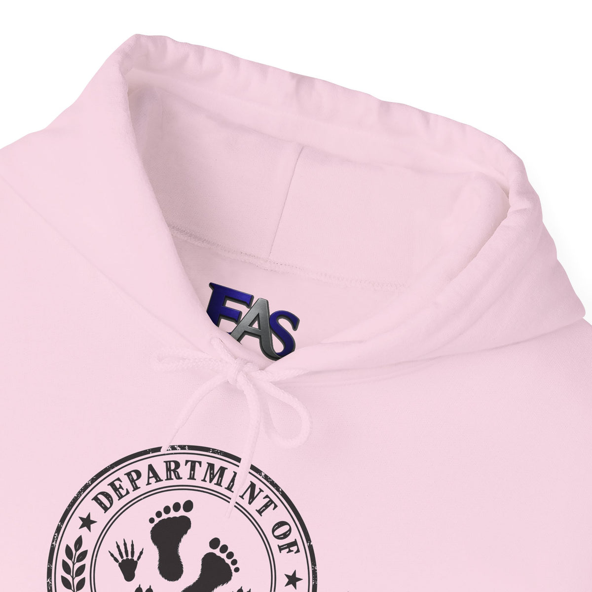 Department of Suspicious Footprints Hoodie | Bigfoot, Raccoon & Cat Cryptid Sweatshirt