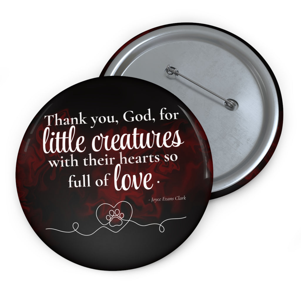 Little Creatures Pin Buttons