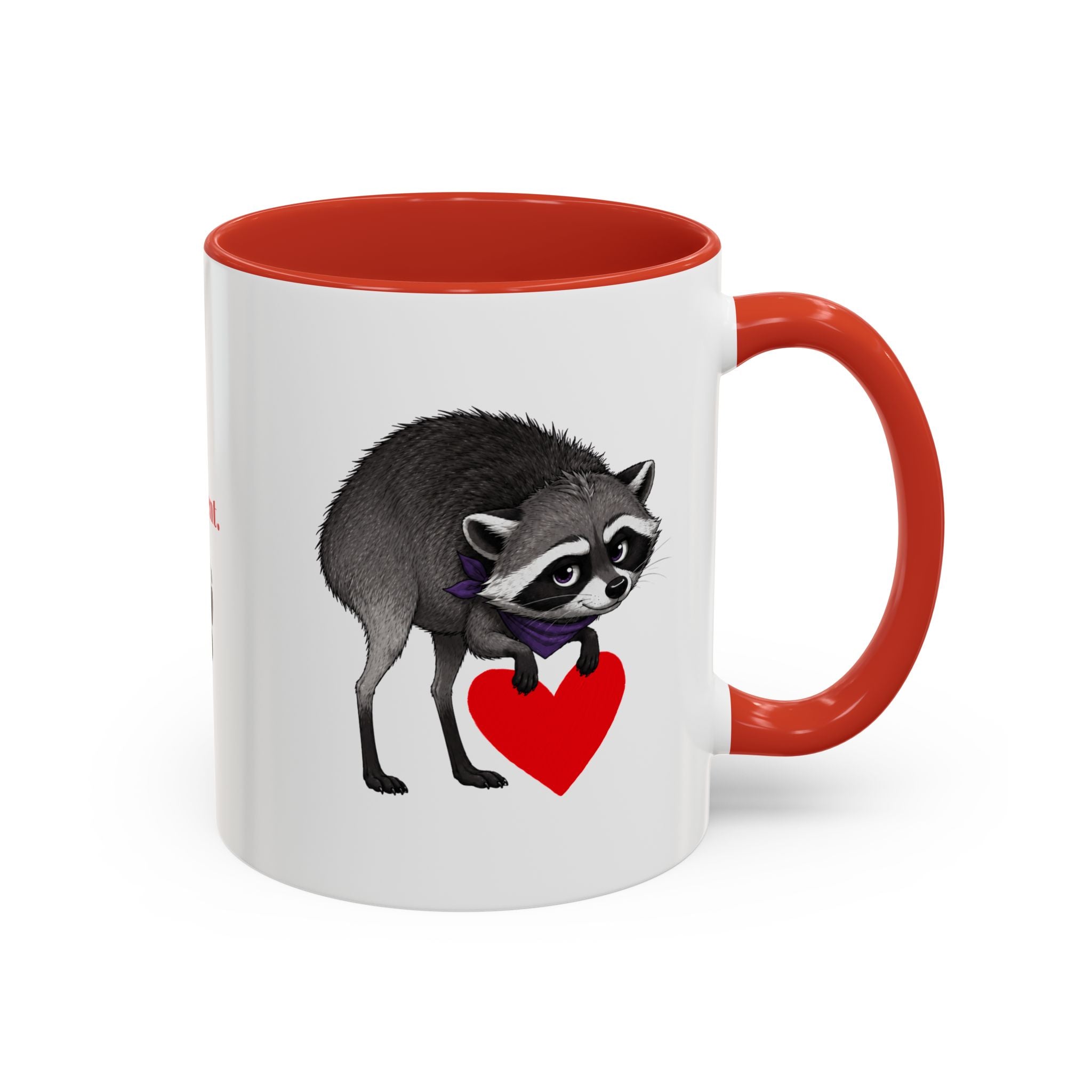 Jimothy “Be Different” Raccoon Mug