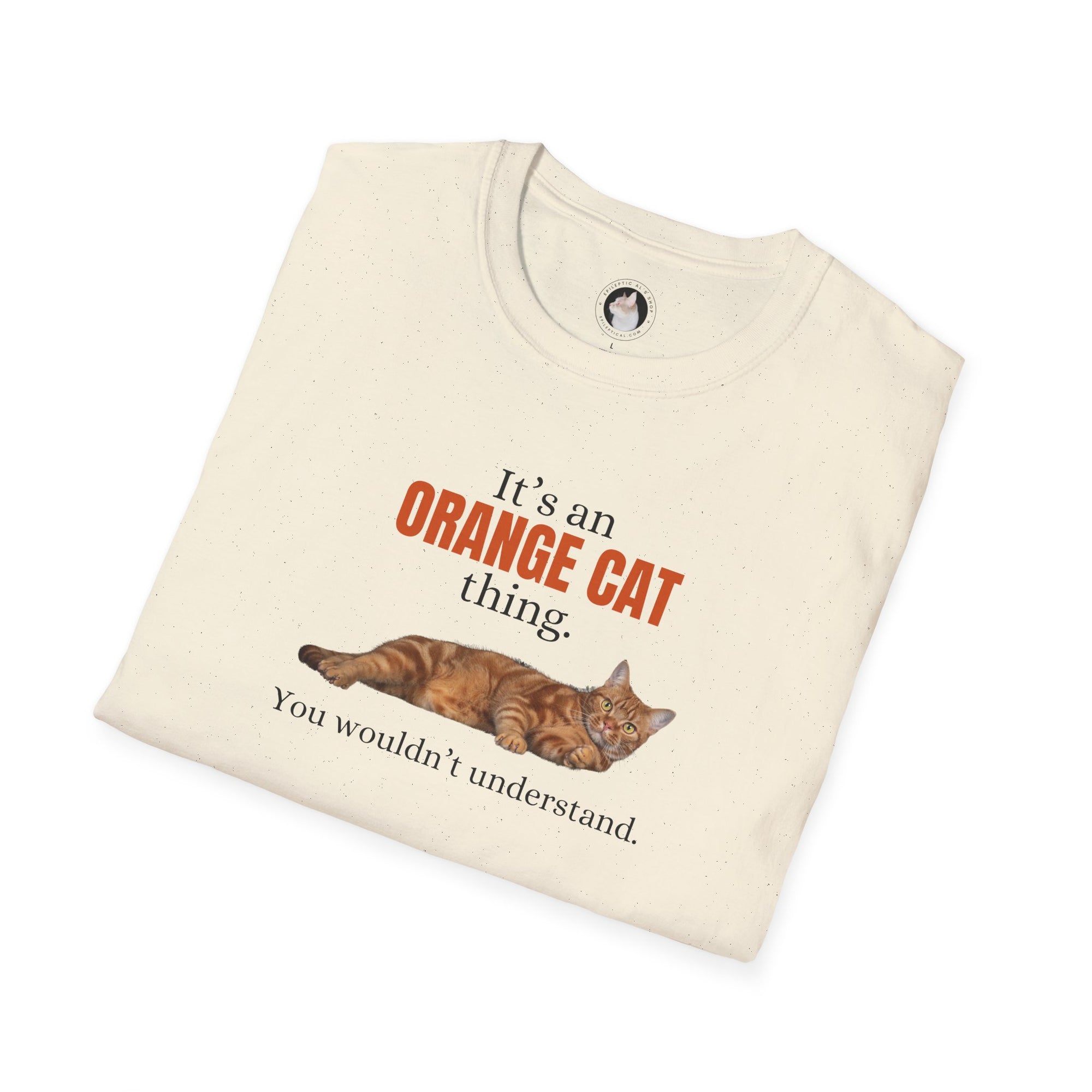 It's an Orange Cat Thing Unisex Softstyle T-Shirt