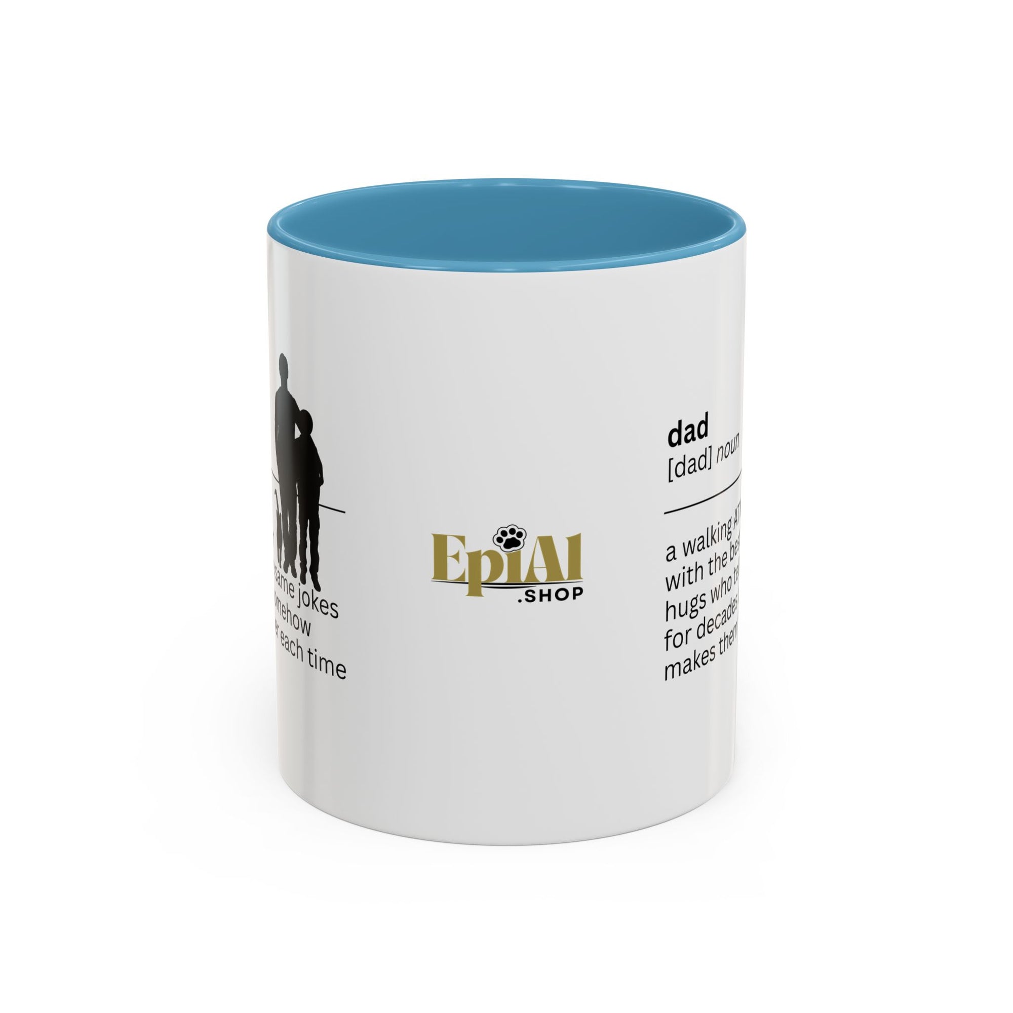 Dad ATM Accent Coffee Mug - Perfect Gift for Dads
