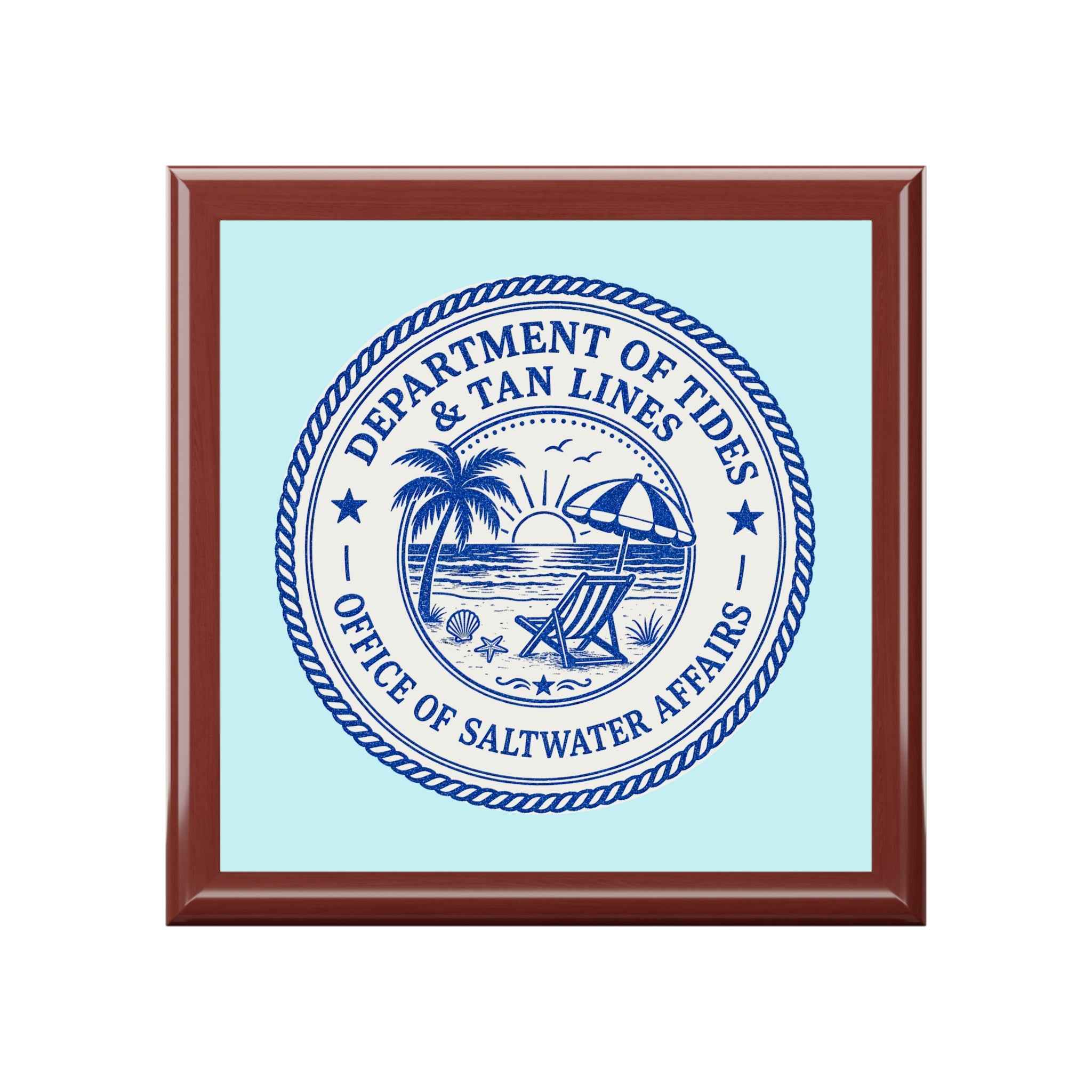Department of Tides Jewelry Box – Officially Approved Treasure Storage