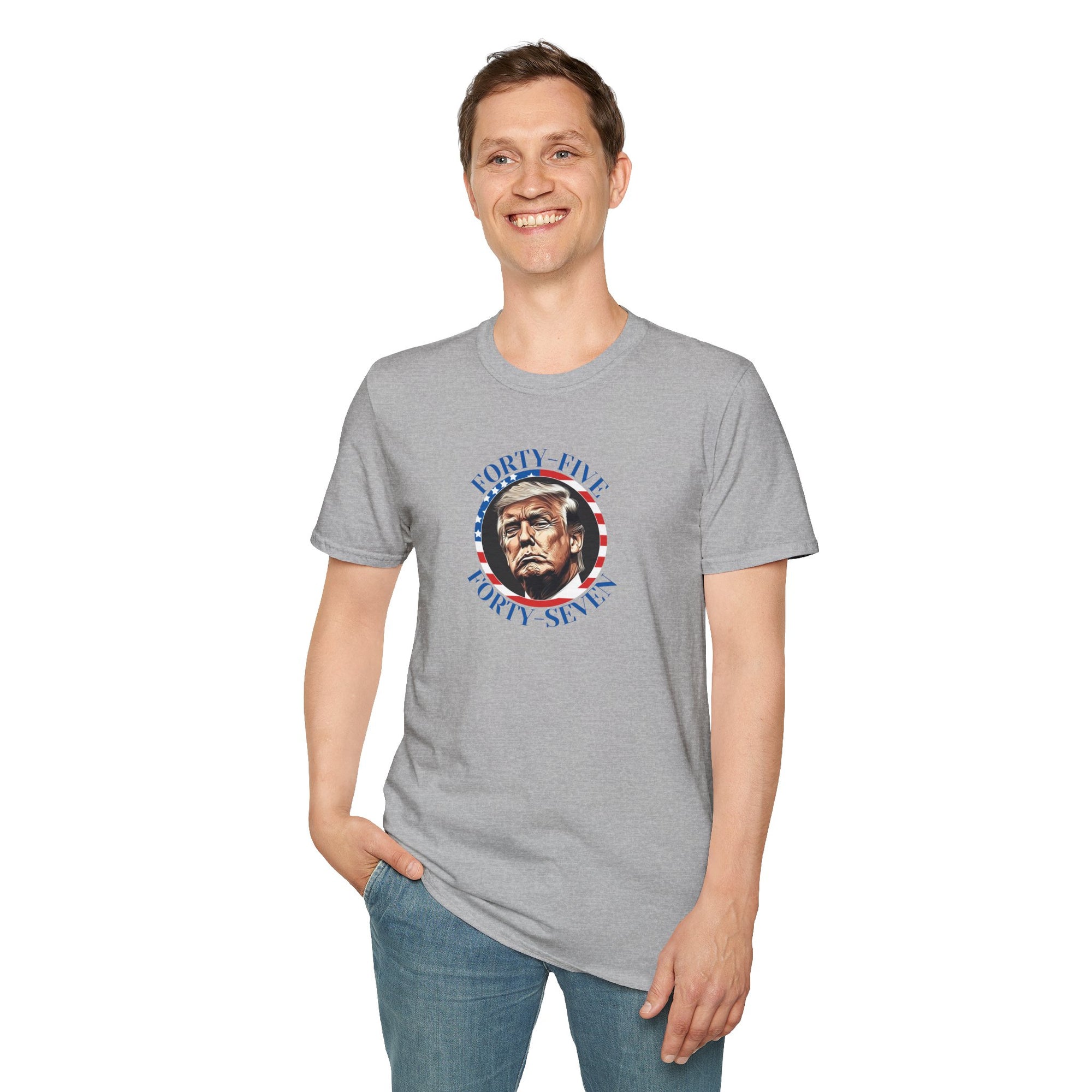 45 47 Trump Softstyle T-Shirt