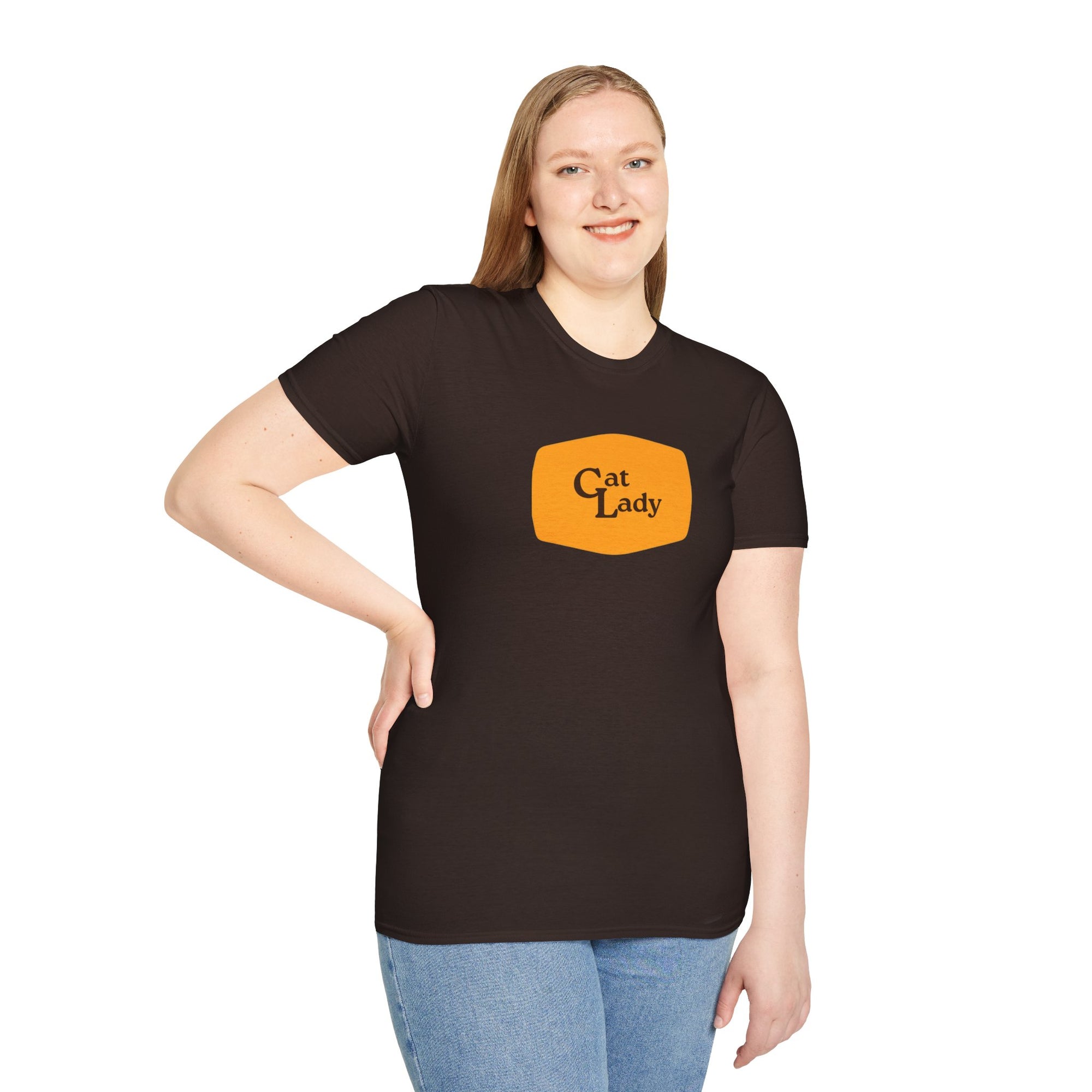 Cracker Barrel Style Cat Lady Softstyle T-Shirt