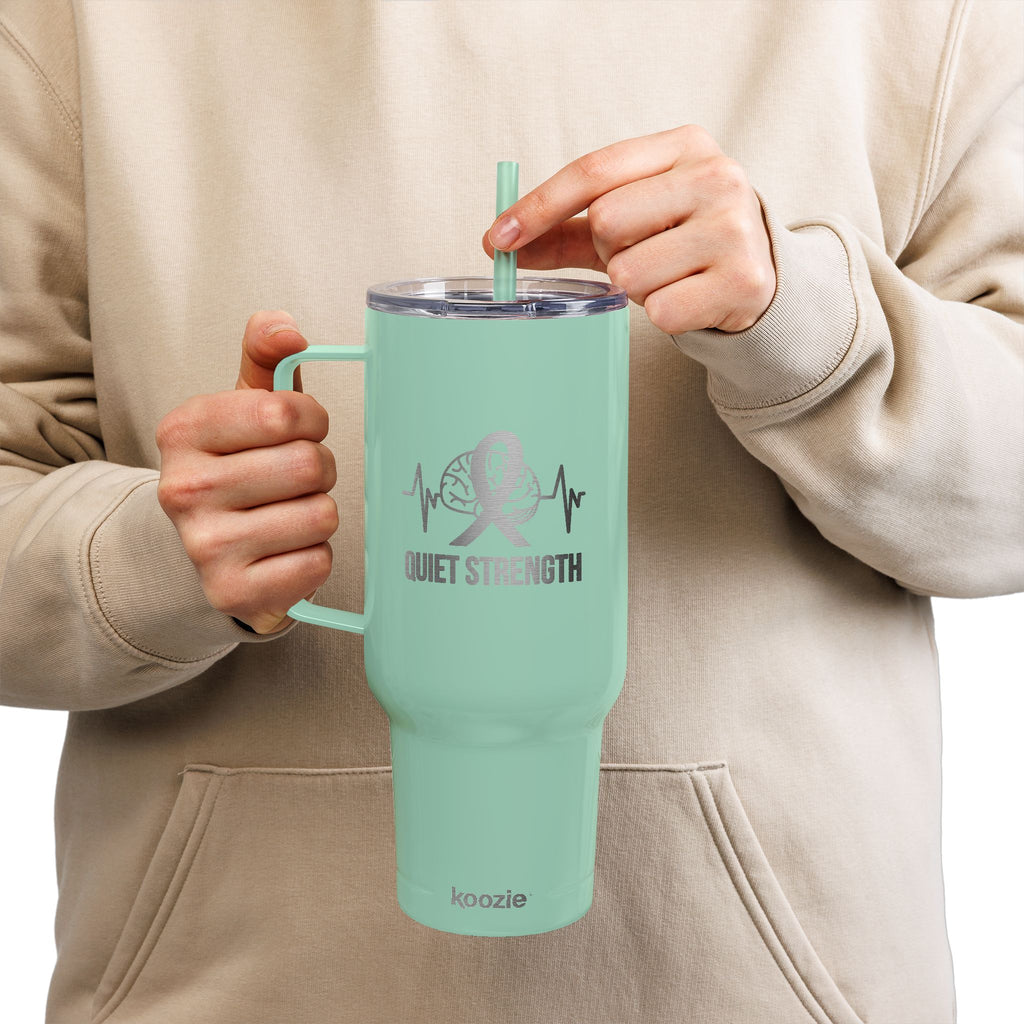 Quiet Strength 40oz Insulated Tumbler
