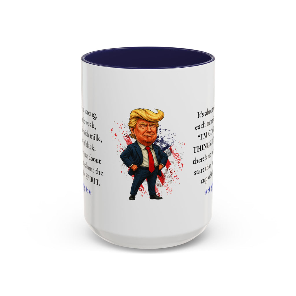 Political Parody Motivational Coffee Mug: Mocha Inspiration