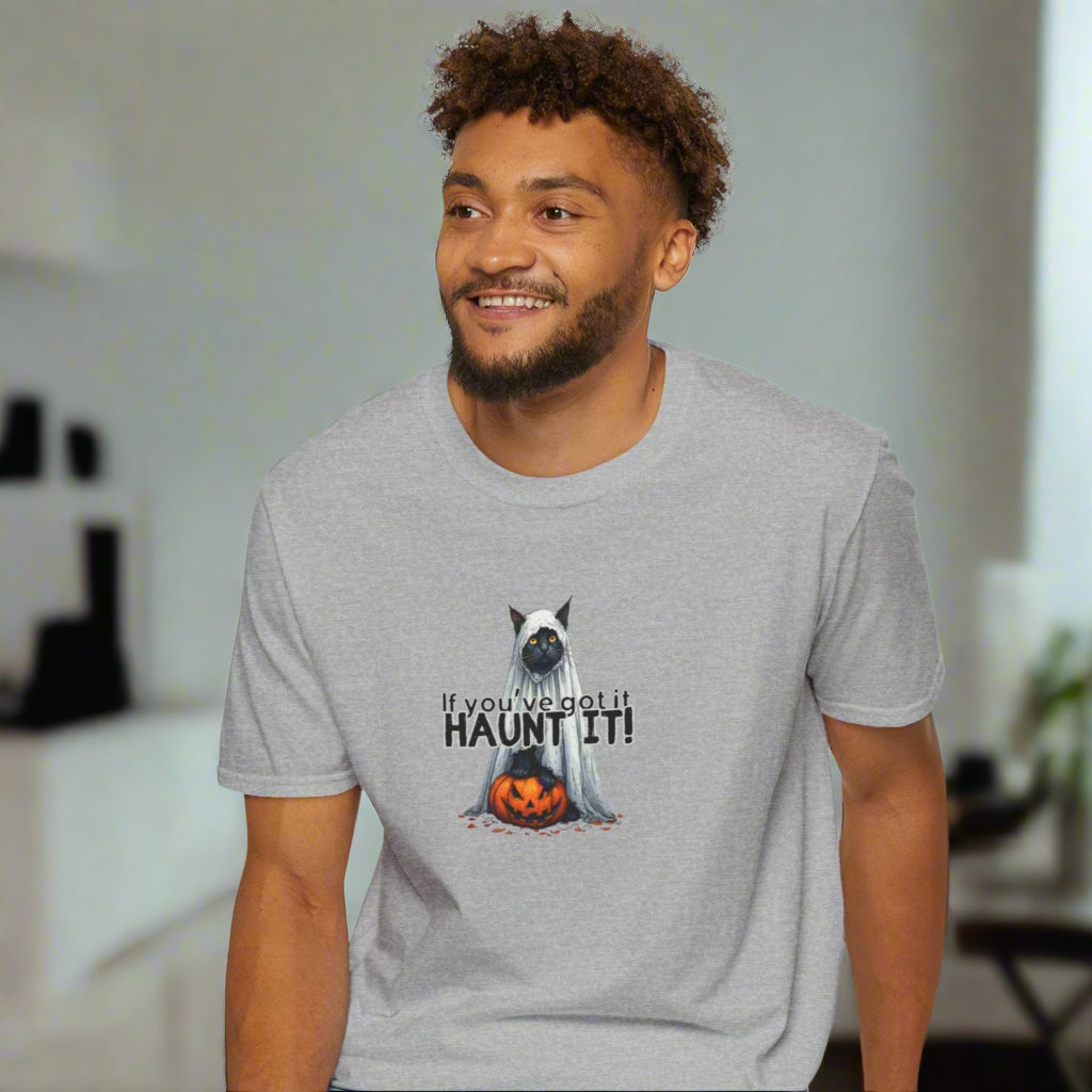 If You've Got It Haunt It Halloween Unisex Softstyle T-Shirt