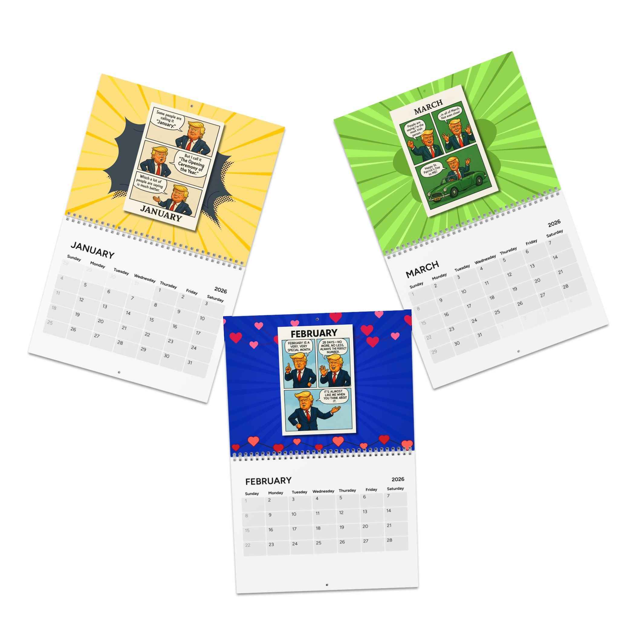 The Greatness Chronicles: 2026 Comic Calendar