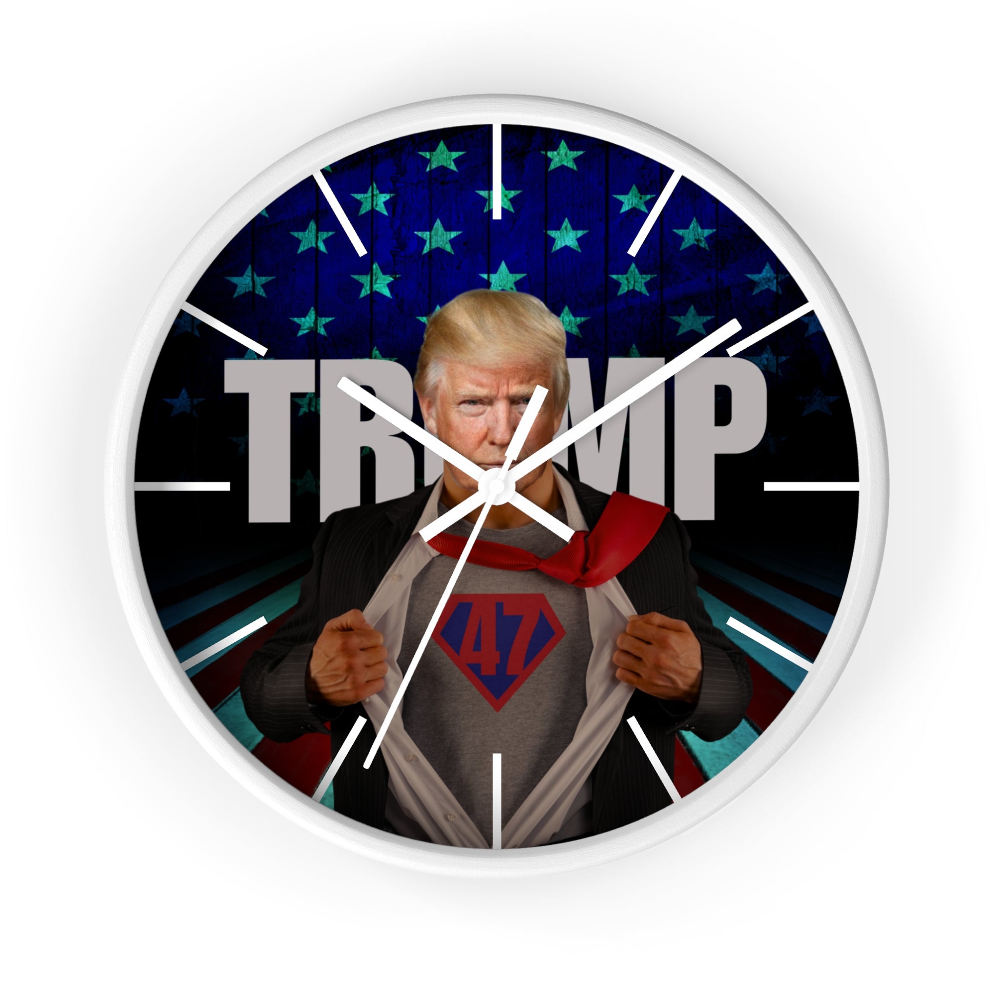 Trump 47 Wall Clock