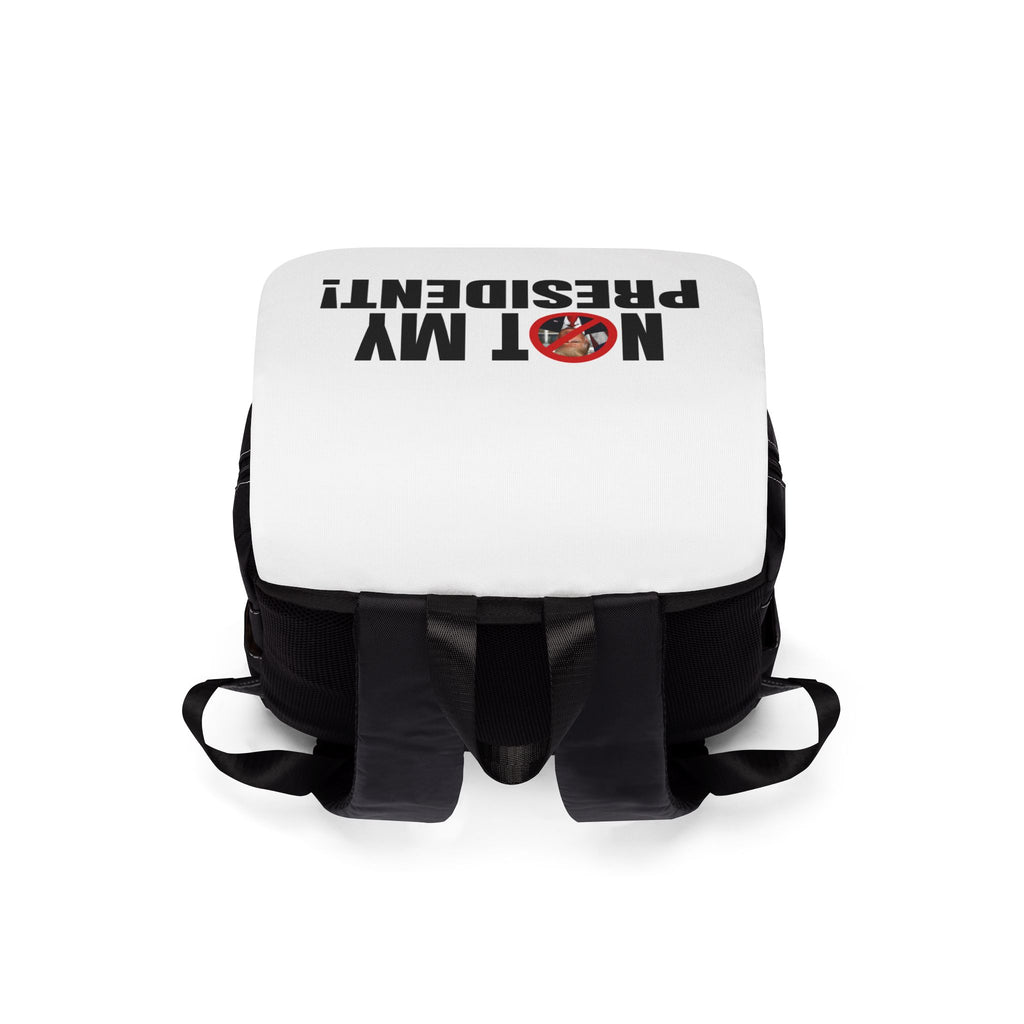 Not My President Shoulder Backpack