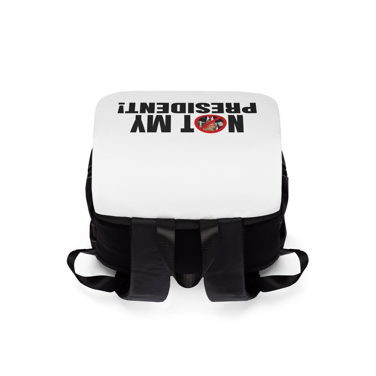 Not My President Shoulder Backpack