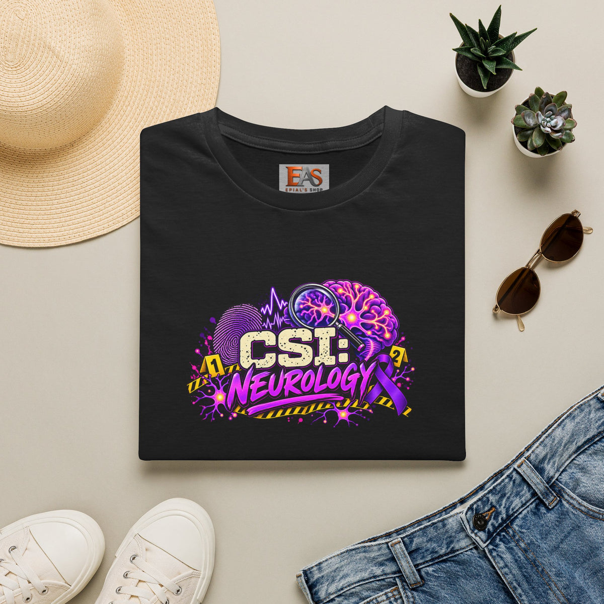 CSI: Neurology Epilepsy Awareness T-Shirt