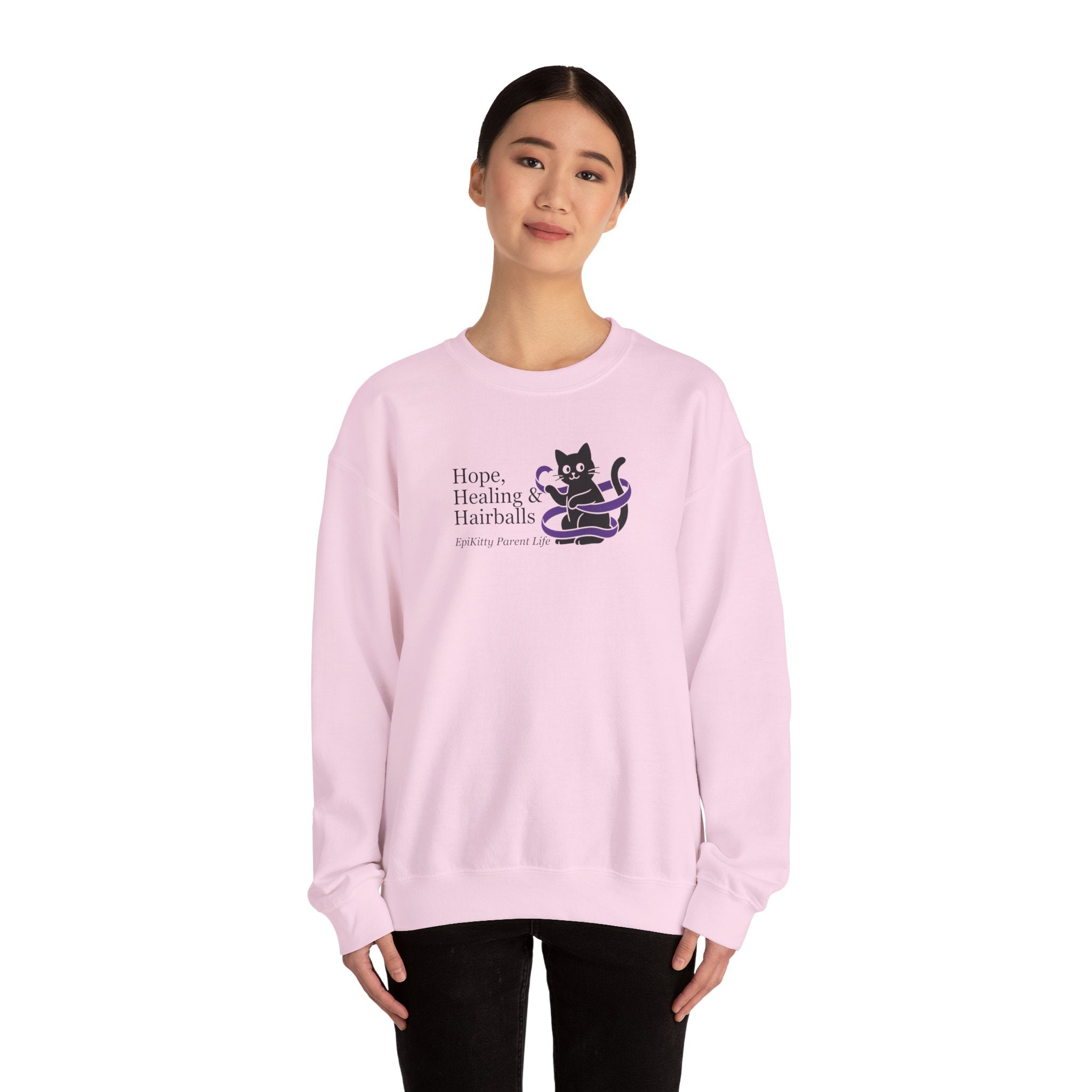 “Hope, Healing & Hairballs” Epikitty Parent Life Sweatshirt