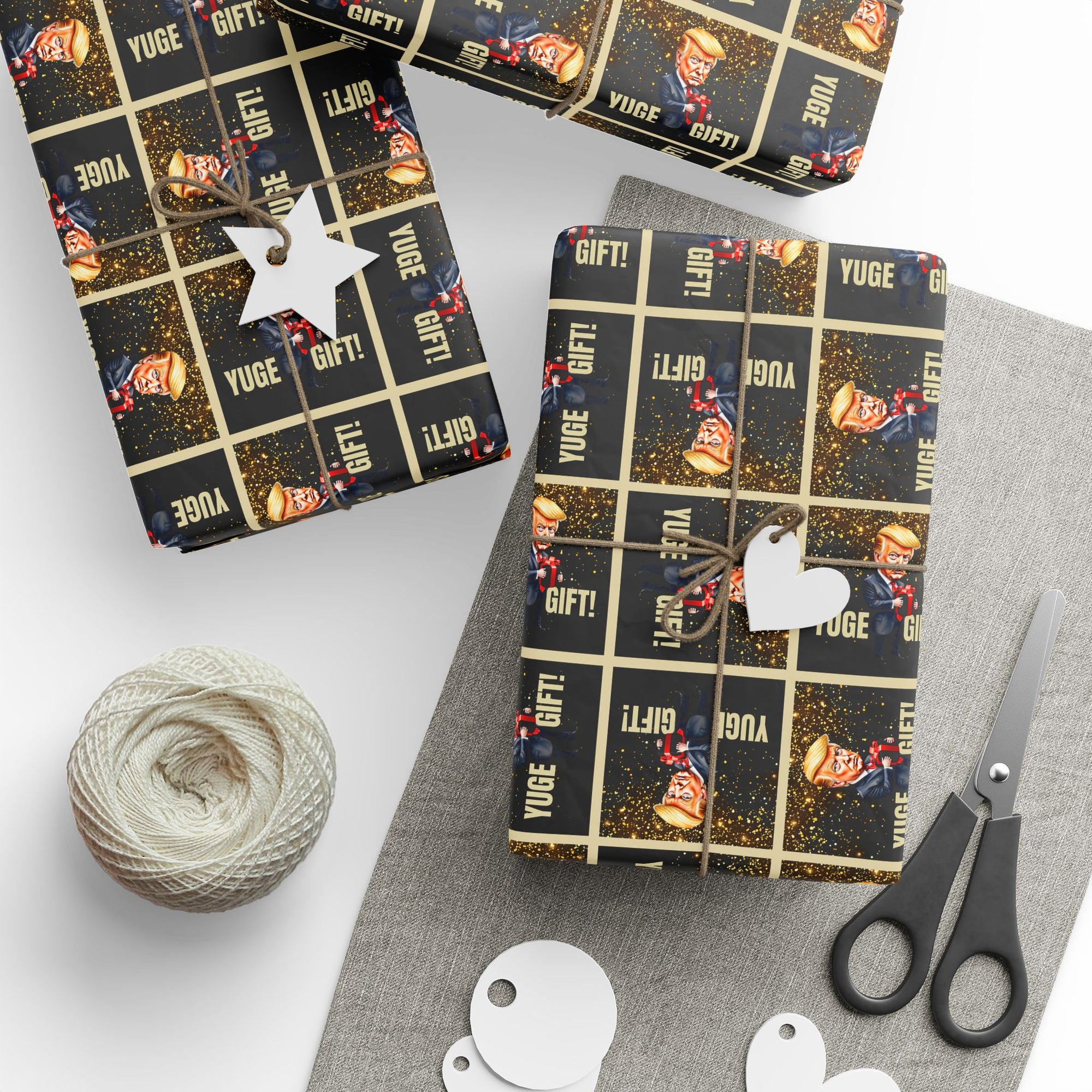 Trump's Yuge Gift All Occasion Wrapping Paper
