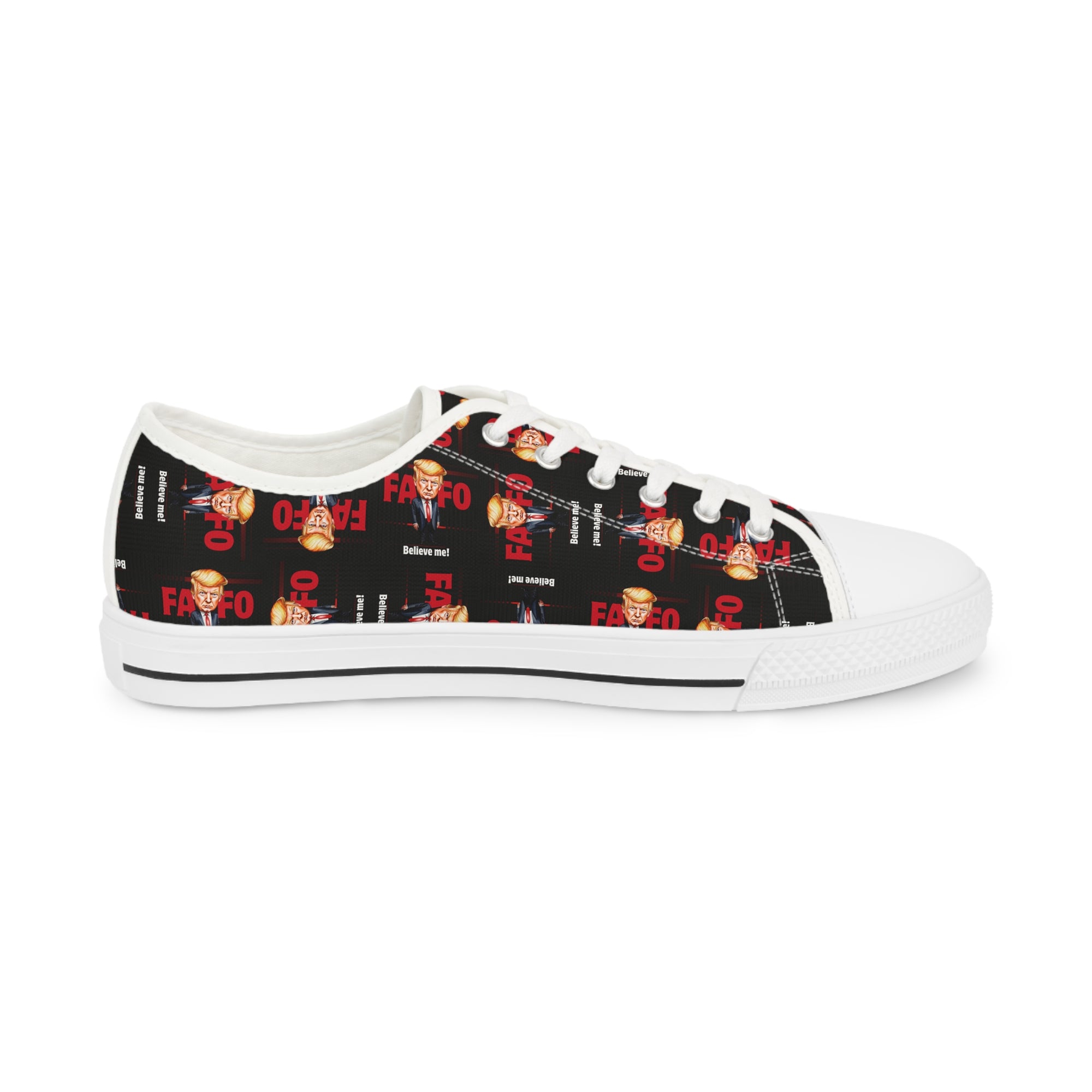 Trump FAFO Men's Low Top Sneakers