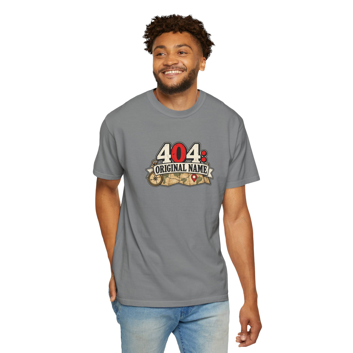 404: Original Name T-Shirt | Funny Geography Renaming Shirt