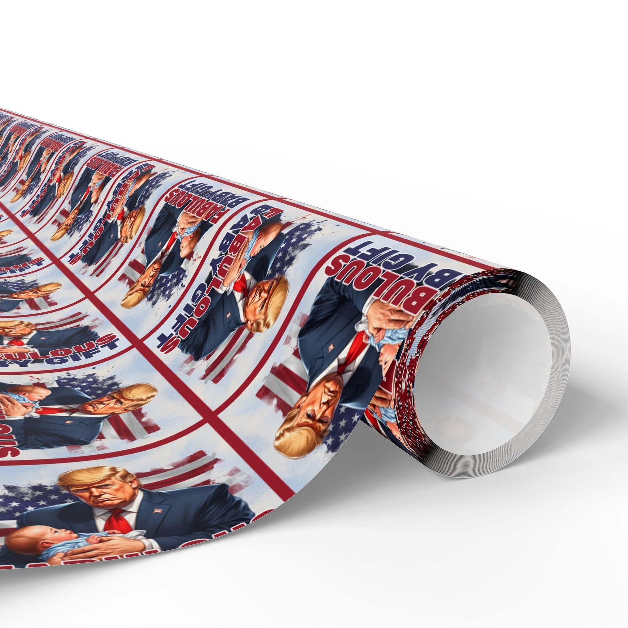 Trump Fabulous Baby Gift Wrapping Paper