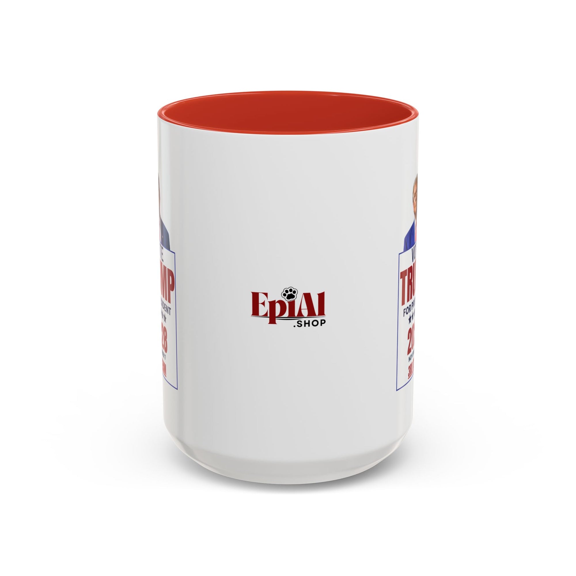 Vote Trump for President Coffee Mug – 11oz & 15oz Accent Mug for Political Enthusiasts