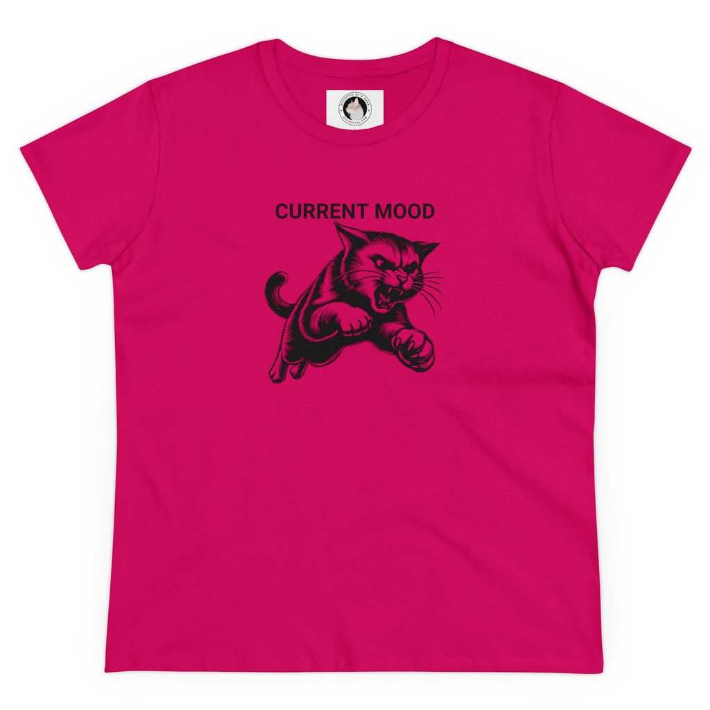 Current Mood: Fightin' Women's Midweight Cotton Tee