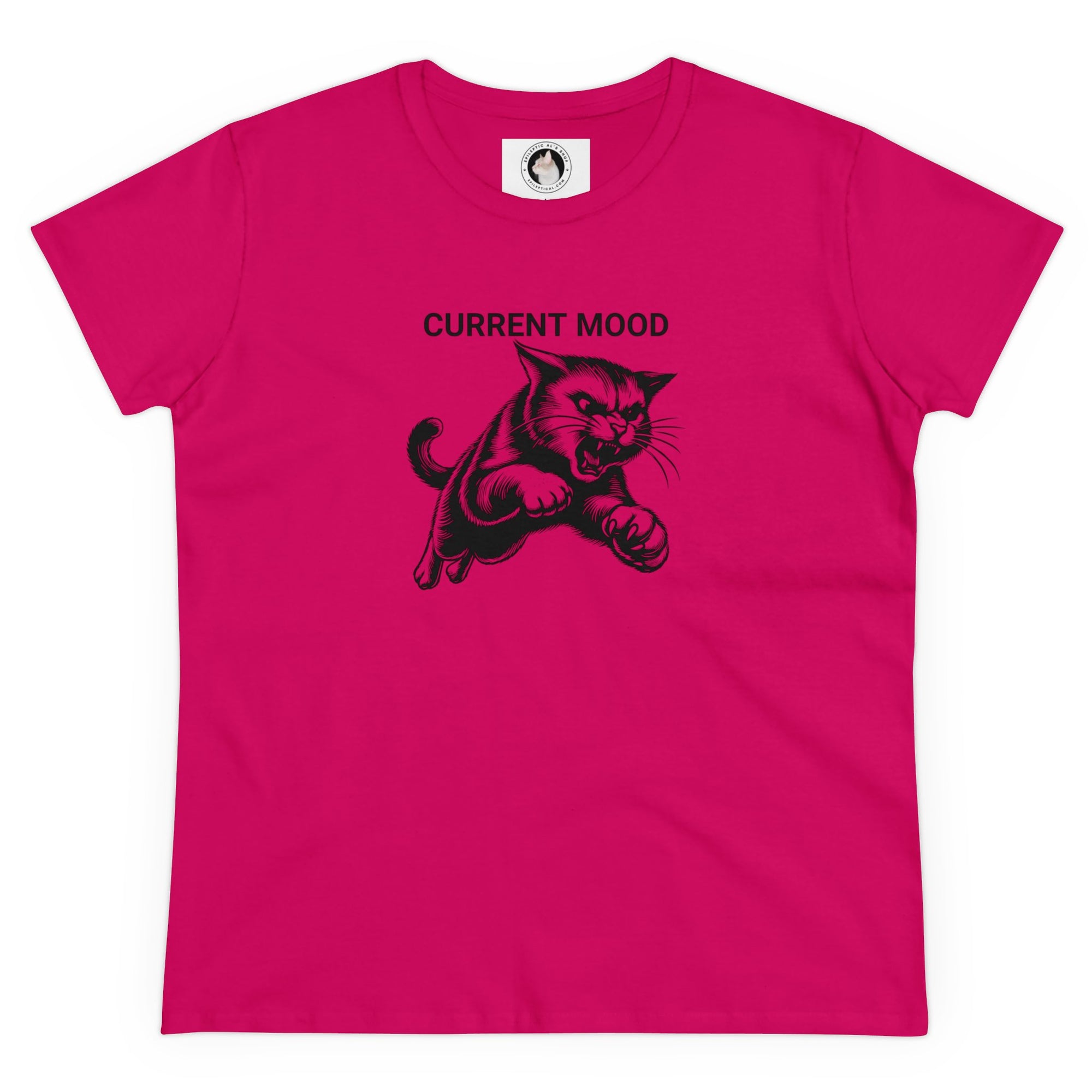 Current Mood: Fightin' Women's Midweight Cotton Tee