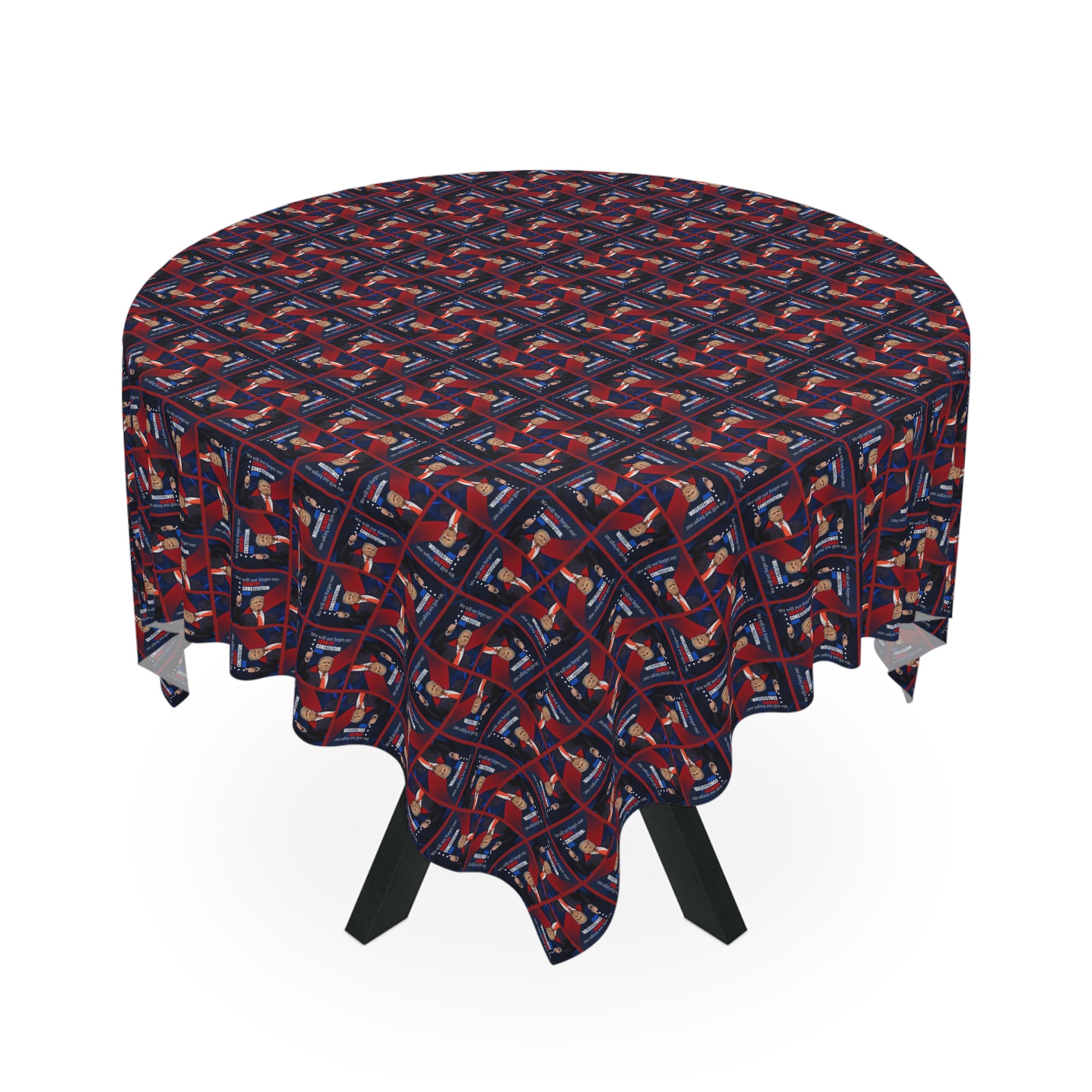 Trump Country Constitution God Tablecloth