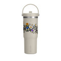 Beautifully Electric 32 oz Tumbler | Epilepsy Awareness Floral Travel Cup