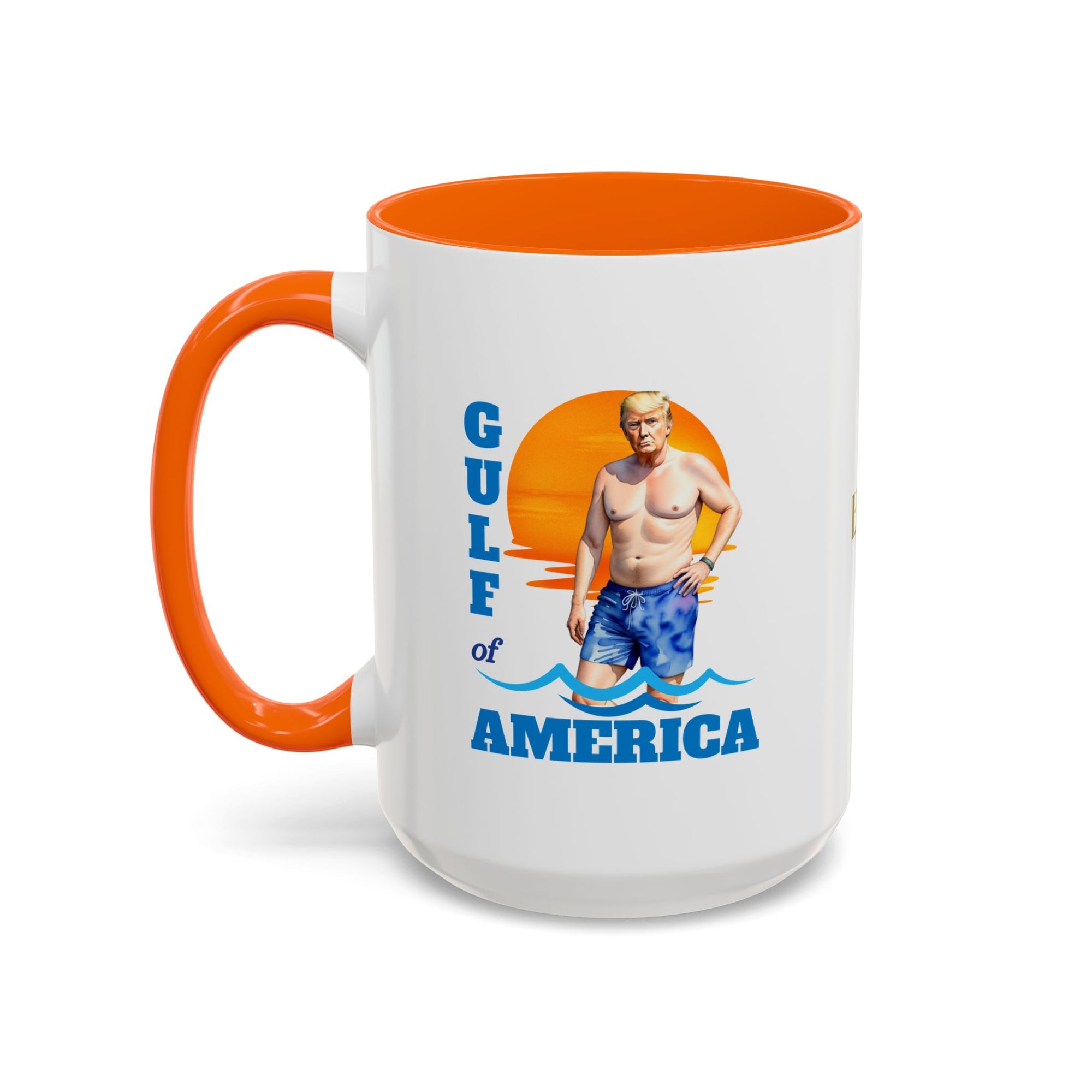 Humorous American Gulf Coffee Mug - 11/15oz Accent Mug for Fun Lovers