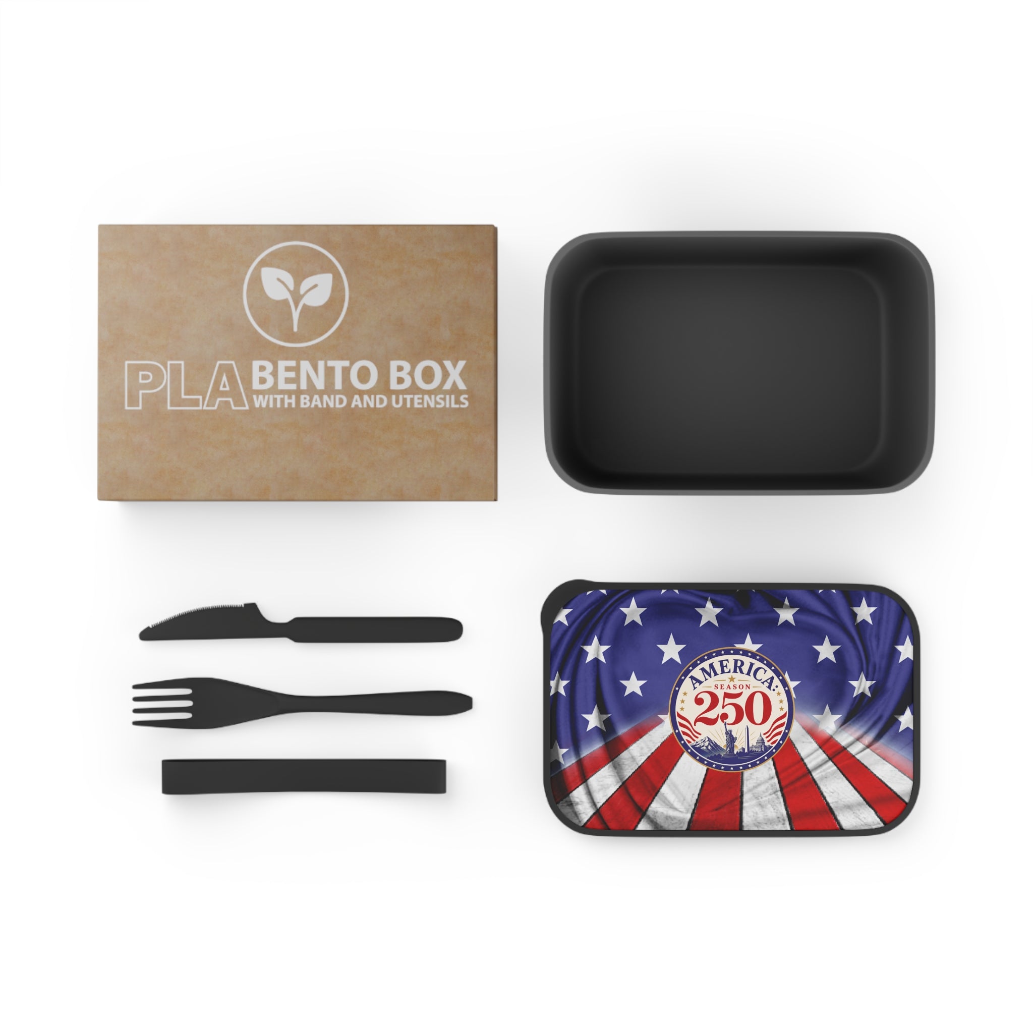 America 250 Patriotic Bento Lunch Box