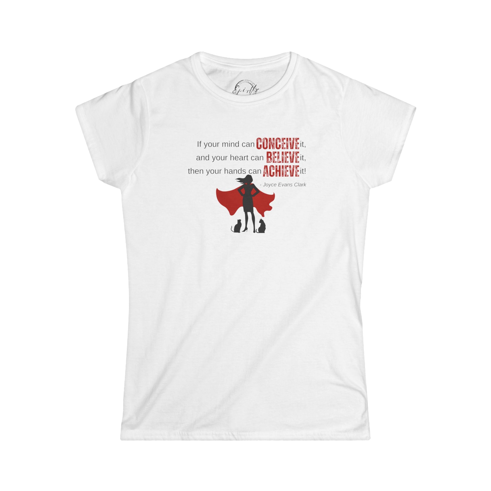 Photo depicting the ​Perception Women's Softstyle Tee from EpiAl's Shop.