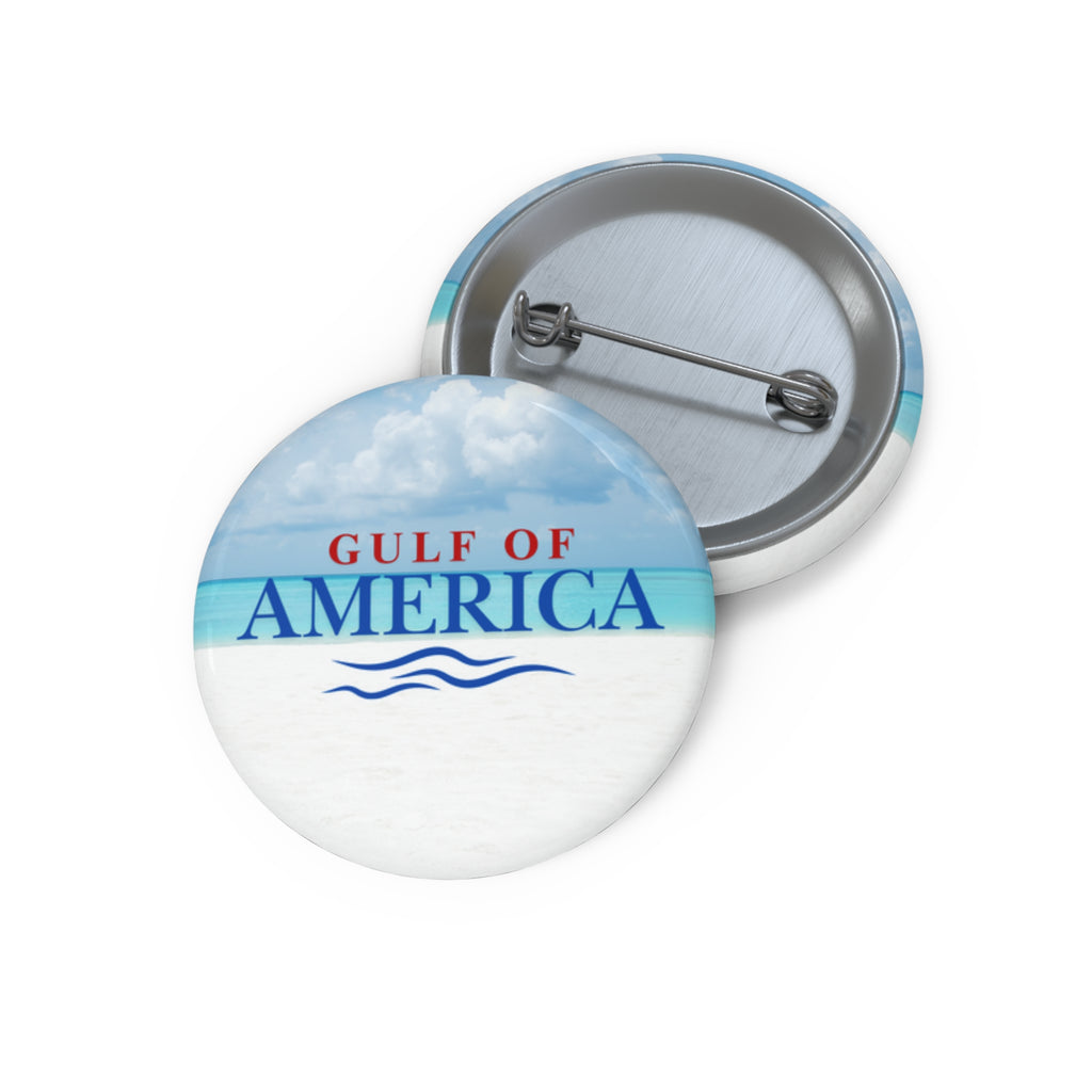 American Gulf Beach Travel Pin Buttons