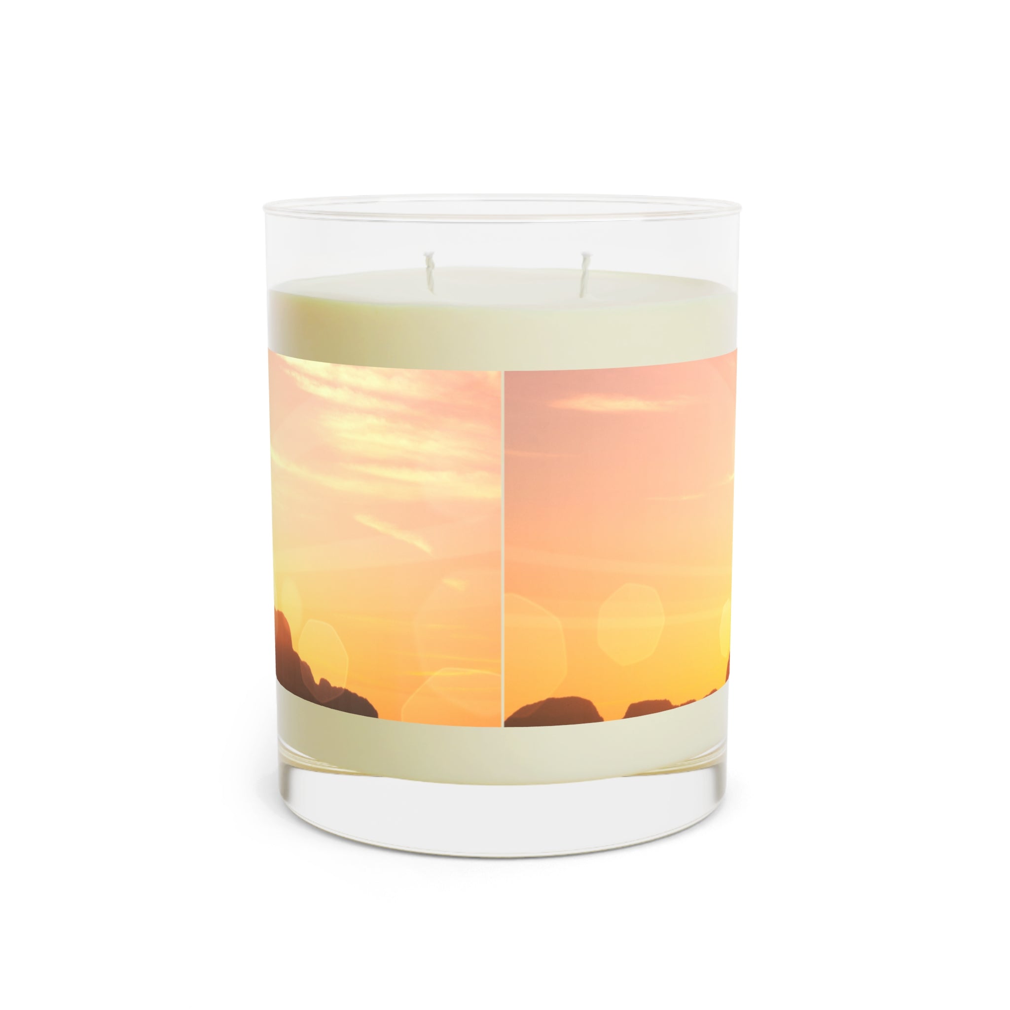 Photo depicting the ​Look Up Scented Candle - Full Glass, 11oz from EpiAl's Shop.