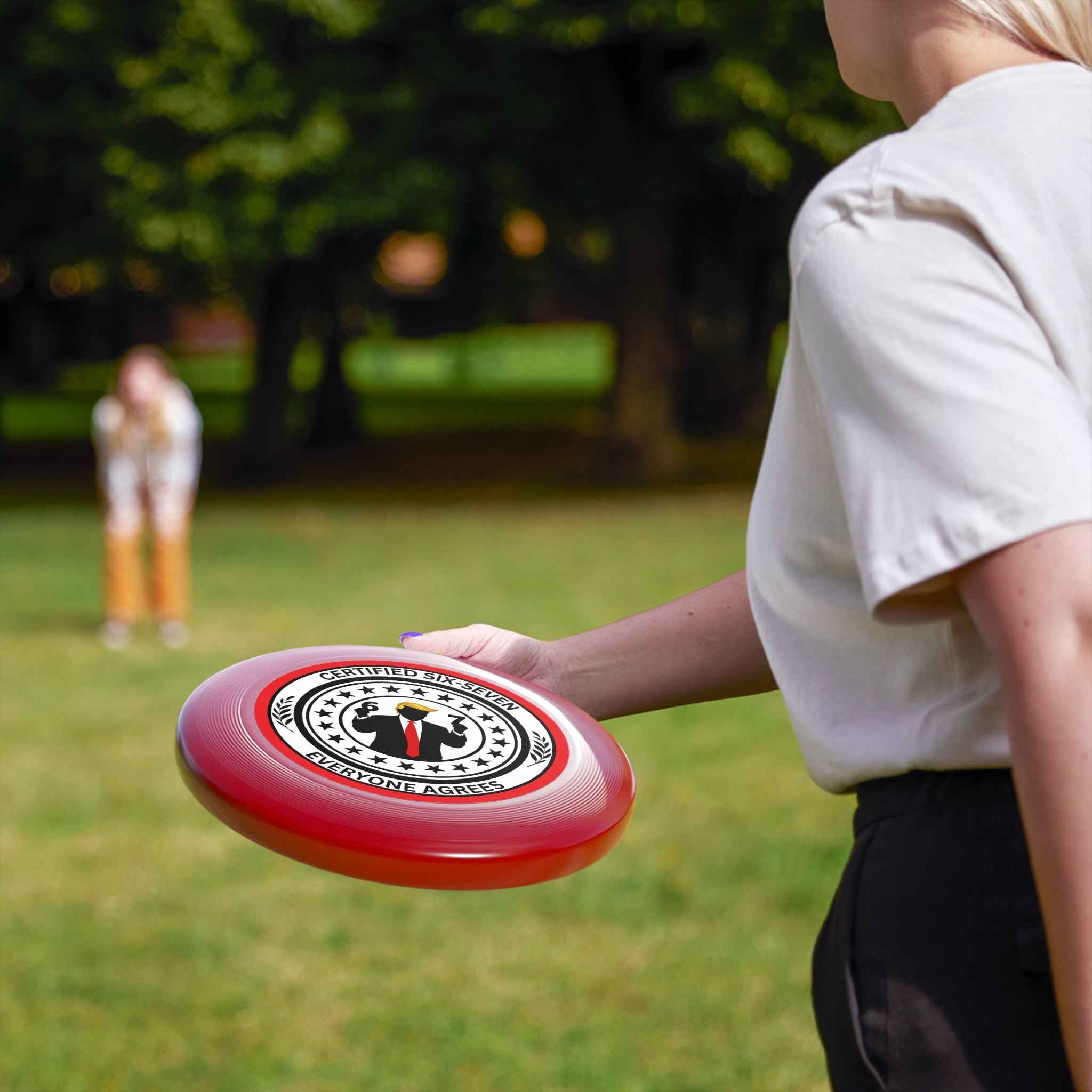 Certified Six-Seven Flying Disc – Political Parody Frisbee