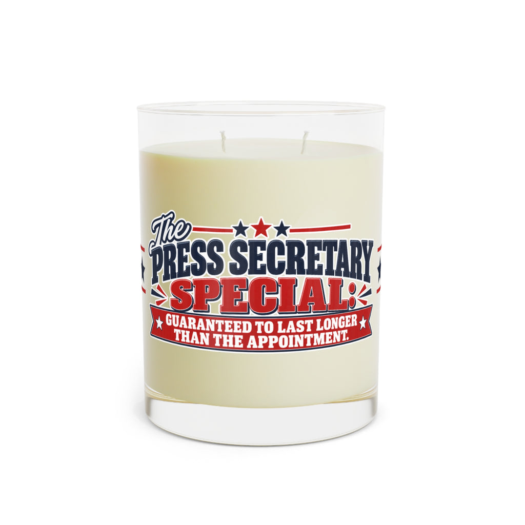 The Press Secretary Special | Funny Political Satire Scented Soy Candle