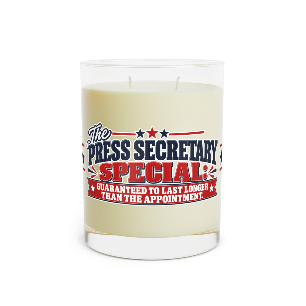 The Press Secretary Special | Funny Political Satire Scented Soy Candle