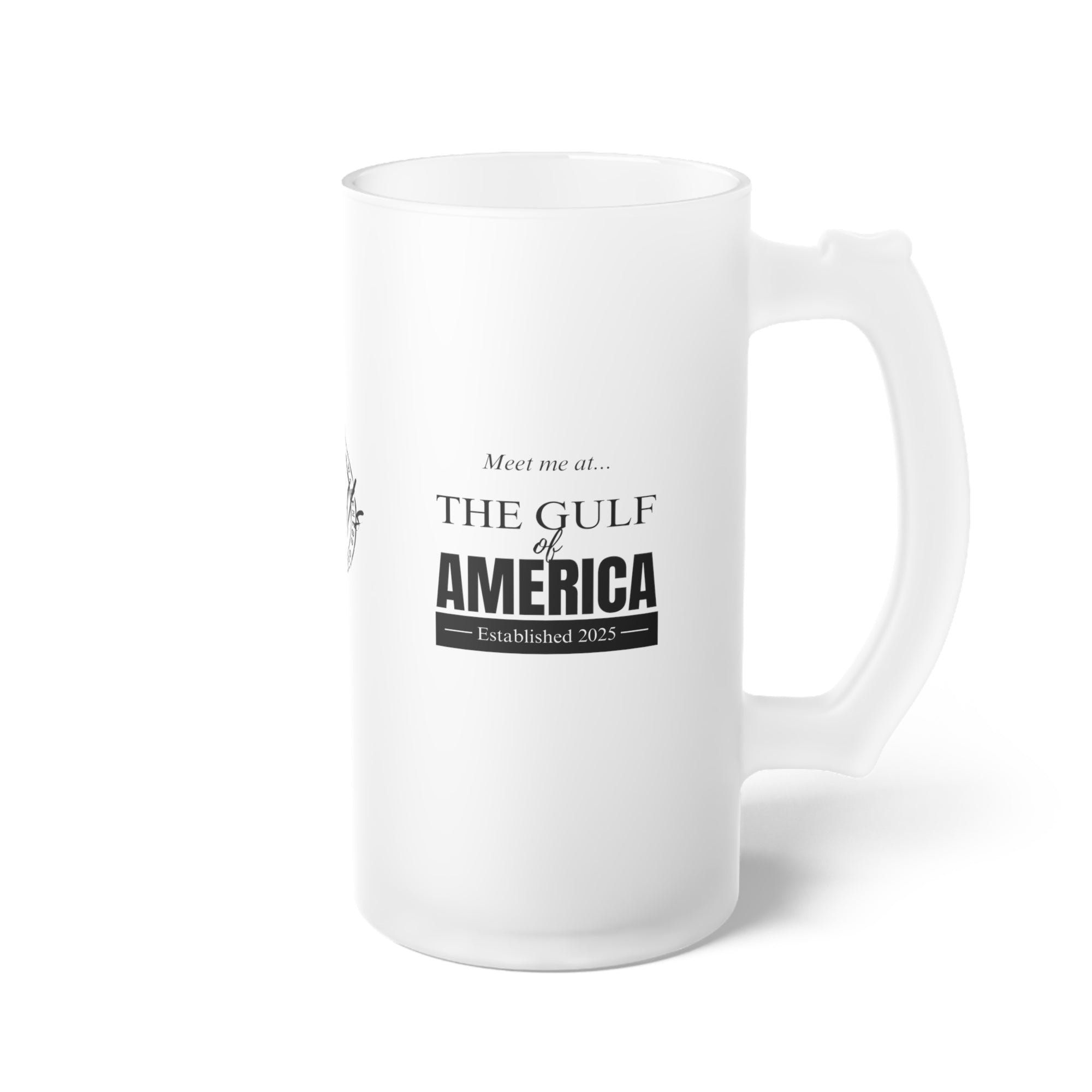 Meet Me at the Gulf Frosted Beer Mug
