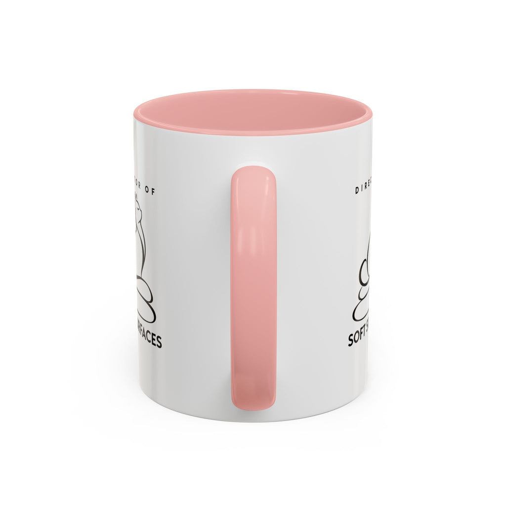 Director of Soft Surfaces Cat Mug | Funny Cat Lover Coffee Cup (11oz/15oz)