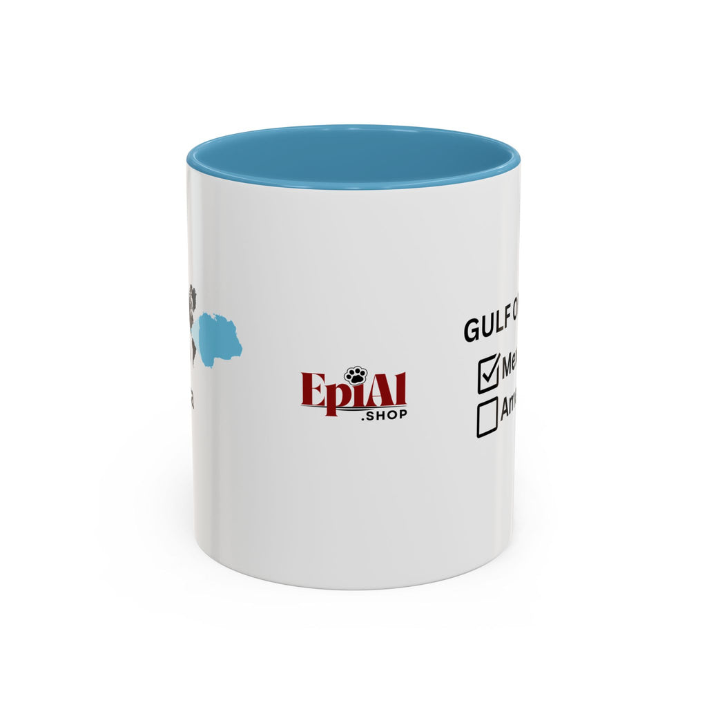 Gulf of Mexico Checkbox Accent Coffee Mug