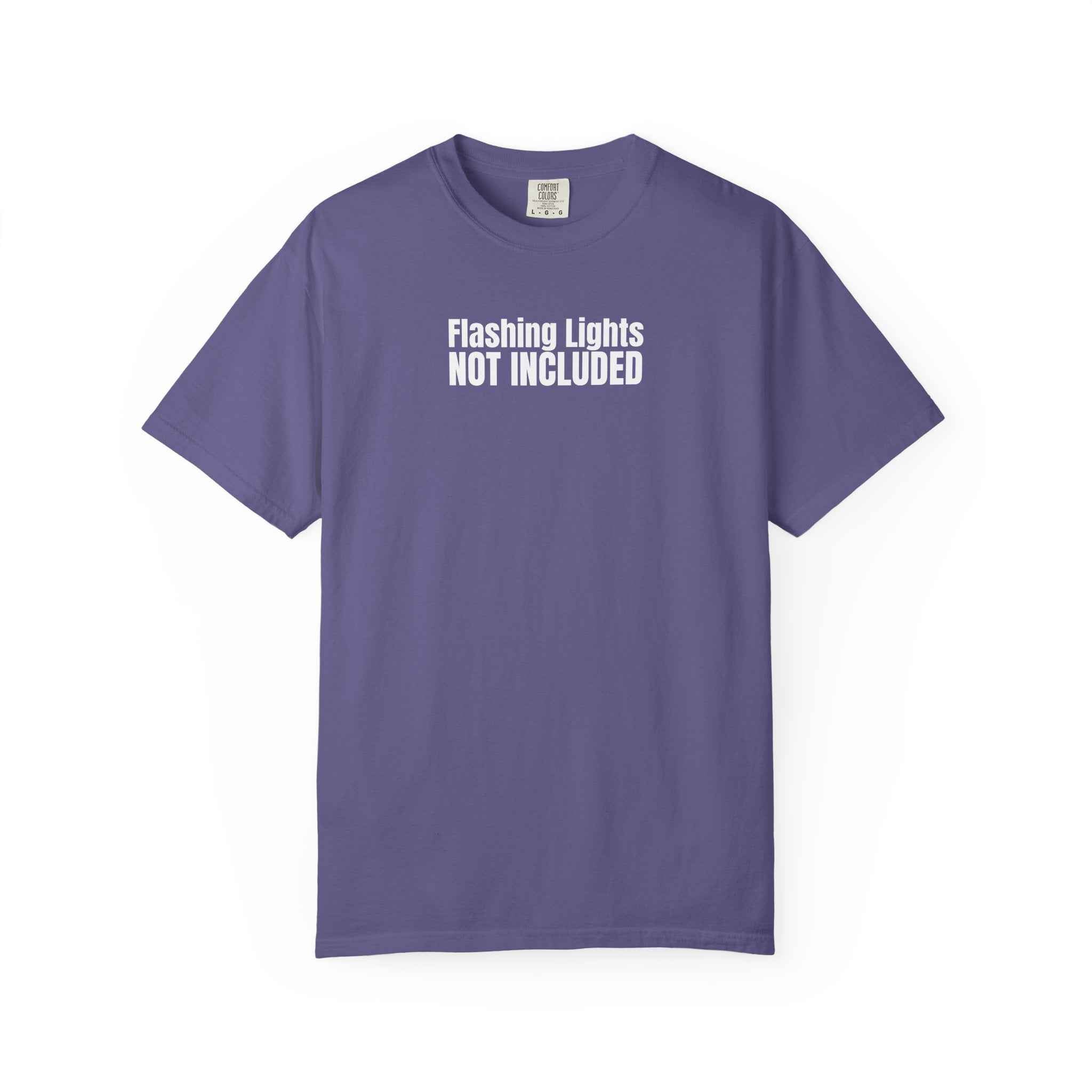 Flashing Lights Not Included T-Shirt | Epilepsy Awareness Tee