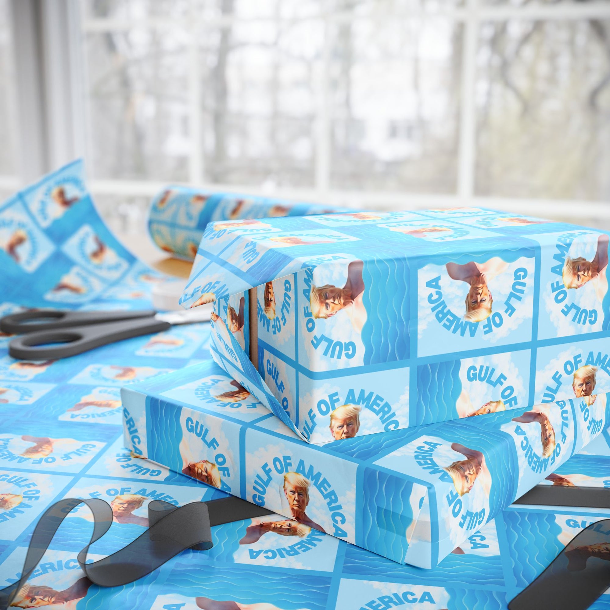 Trump's American Gulf Wrapping Paper Roll
