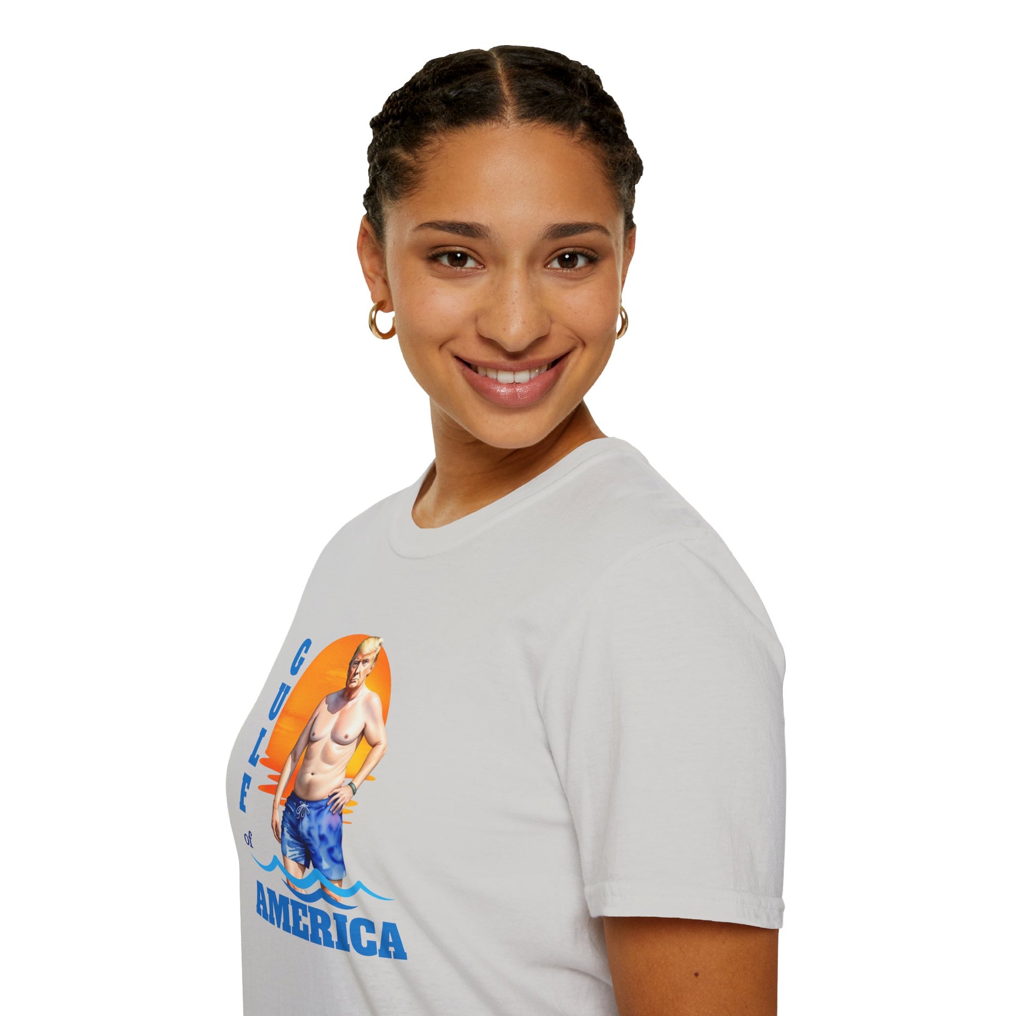 Trump's American Gulf Vintage T-Shirt - Unisex Softstyle Beachwear