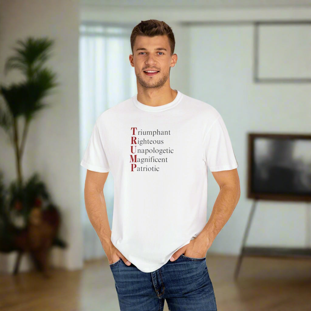 Unisex Patriotic T-Shirt - 'TRUMP' Inspirational Tee Printify