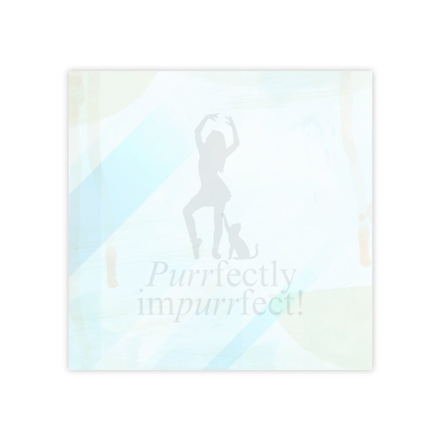 Purrfectly Impurrfect Post-it® Note Pads