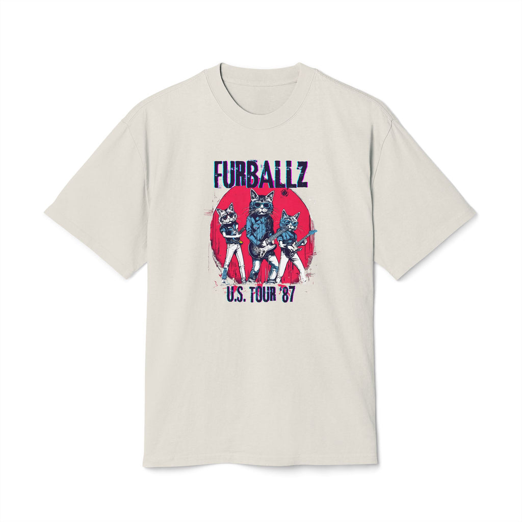 Furrballz Vintage 80s Style Graphic Band Tee