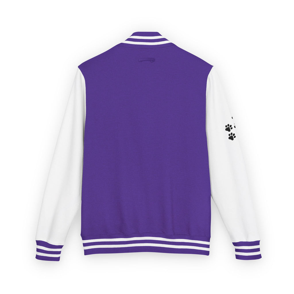 Cat Lady Extraordinaire Colorful Letterman Jacket