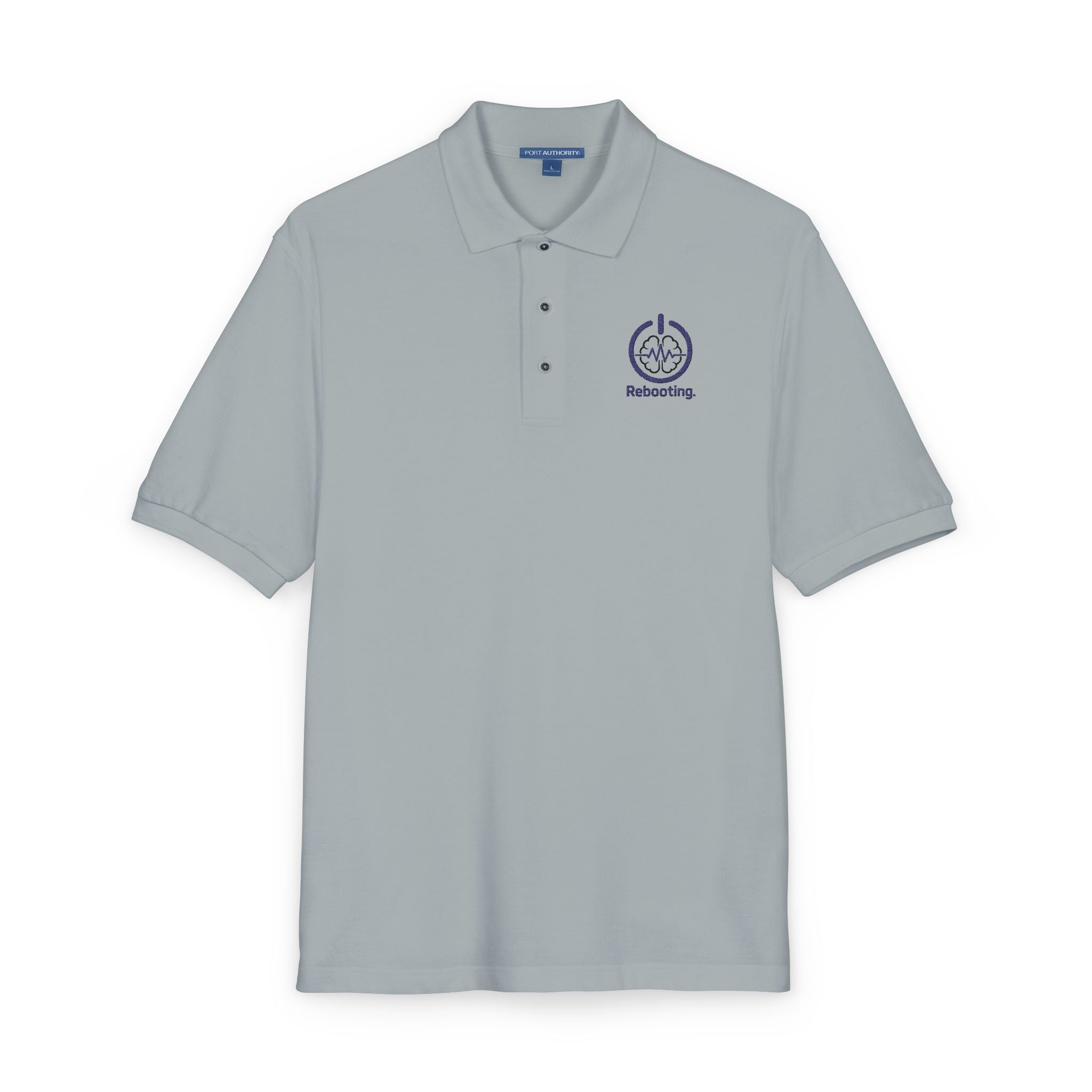 Rebooting Embroidered Polo Shirt