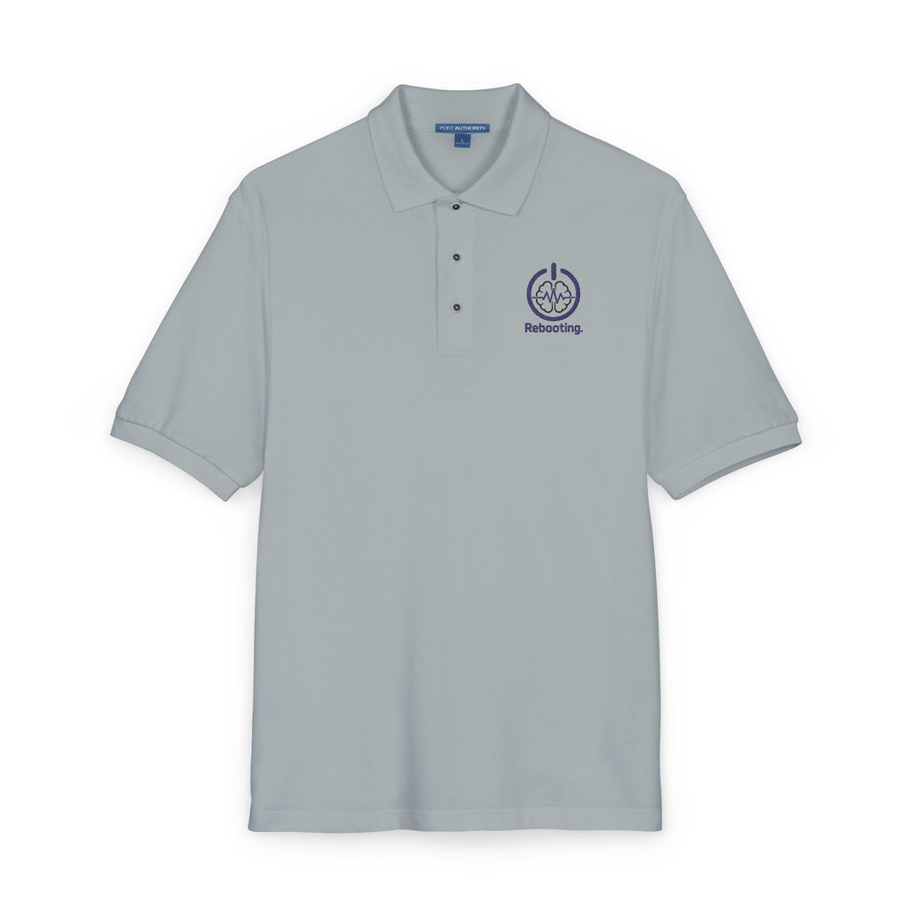 Rebooting Embroidered Polo Shirt