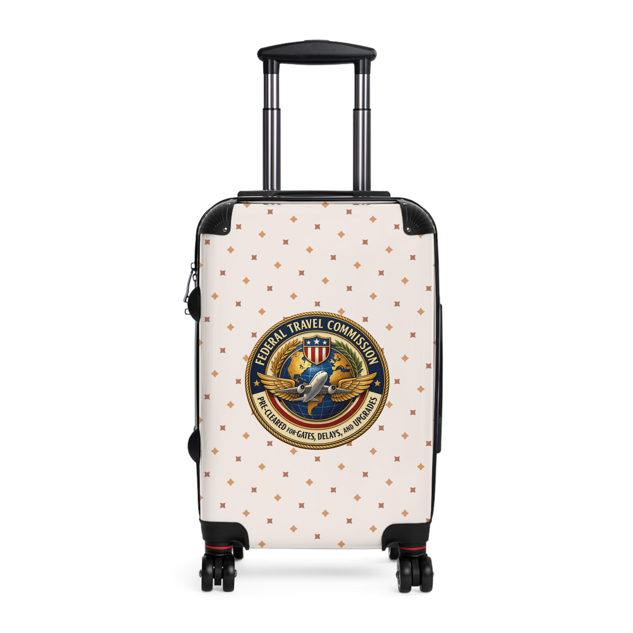 Federal Travel Commission Suitcase — Pre-Cleared for Chaos (and Upgrades)